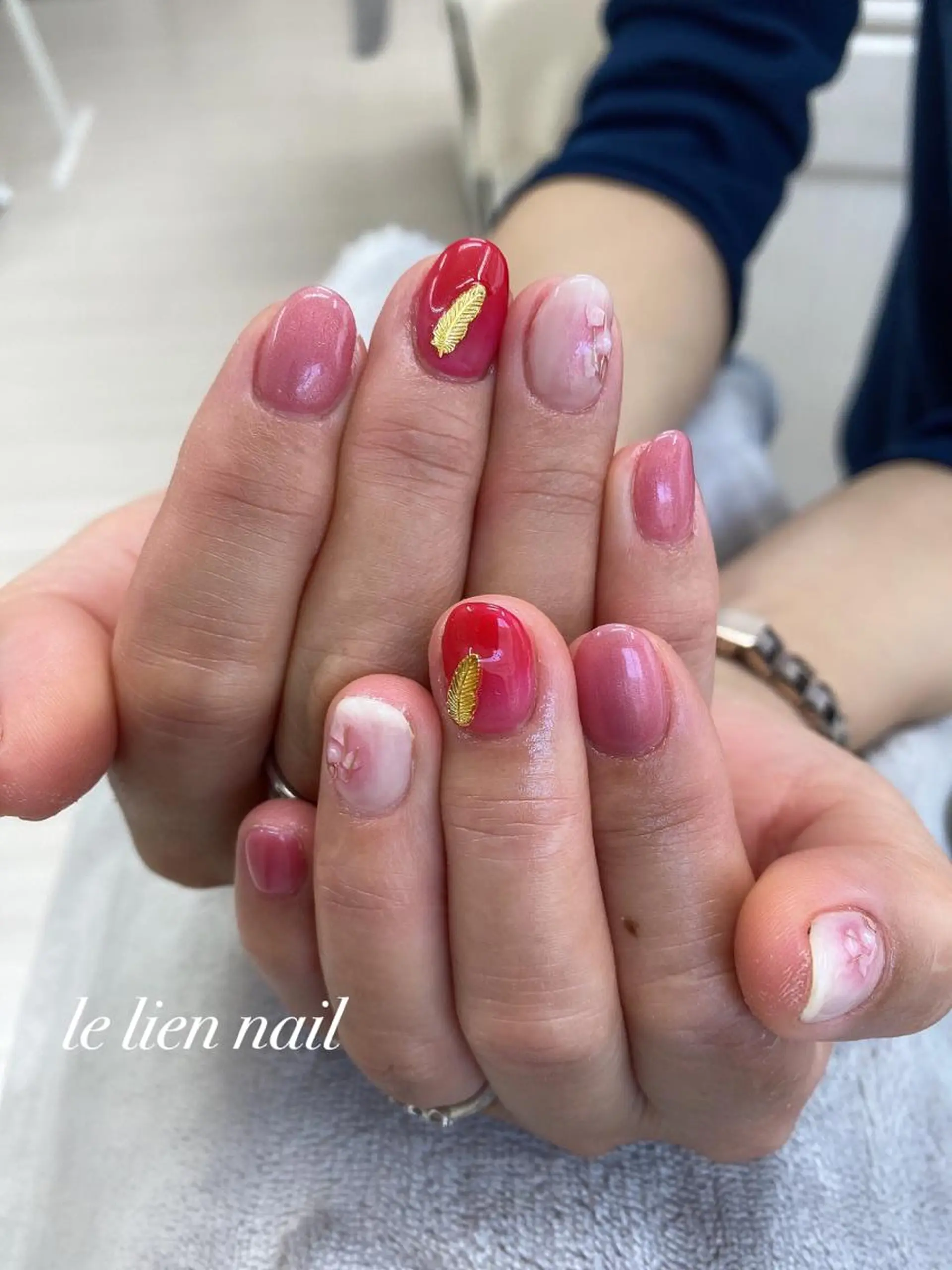 ネイル アートネイル ハンドネイル le lien nailのネイルデザイン