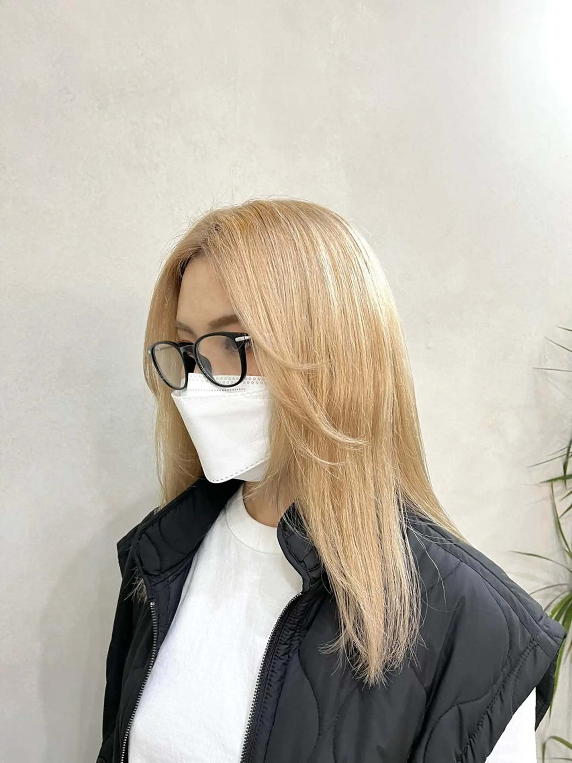 ロング カラー 佐藤 雅のヘアスタイル