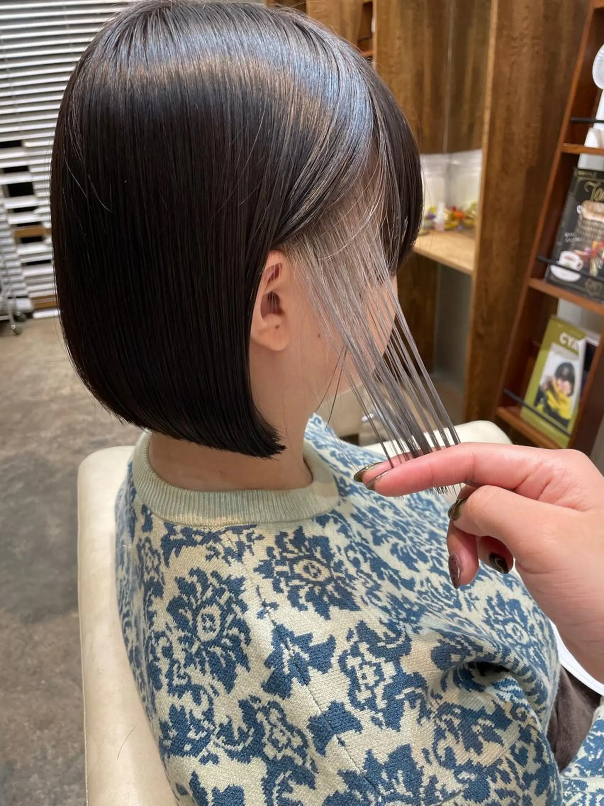 ショート カラー カット ヘアカラー トリートメント 山崎 唯奈 大宮東口 /暖色💞カラーのヘアスタイル