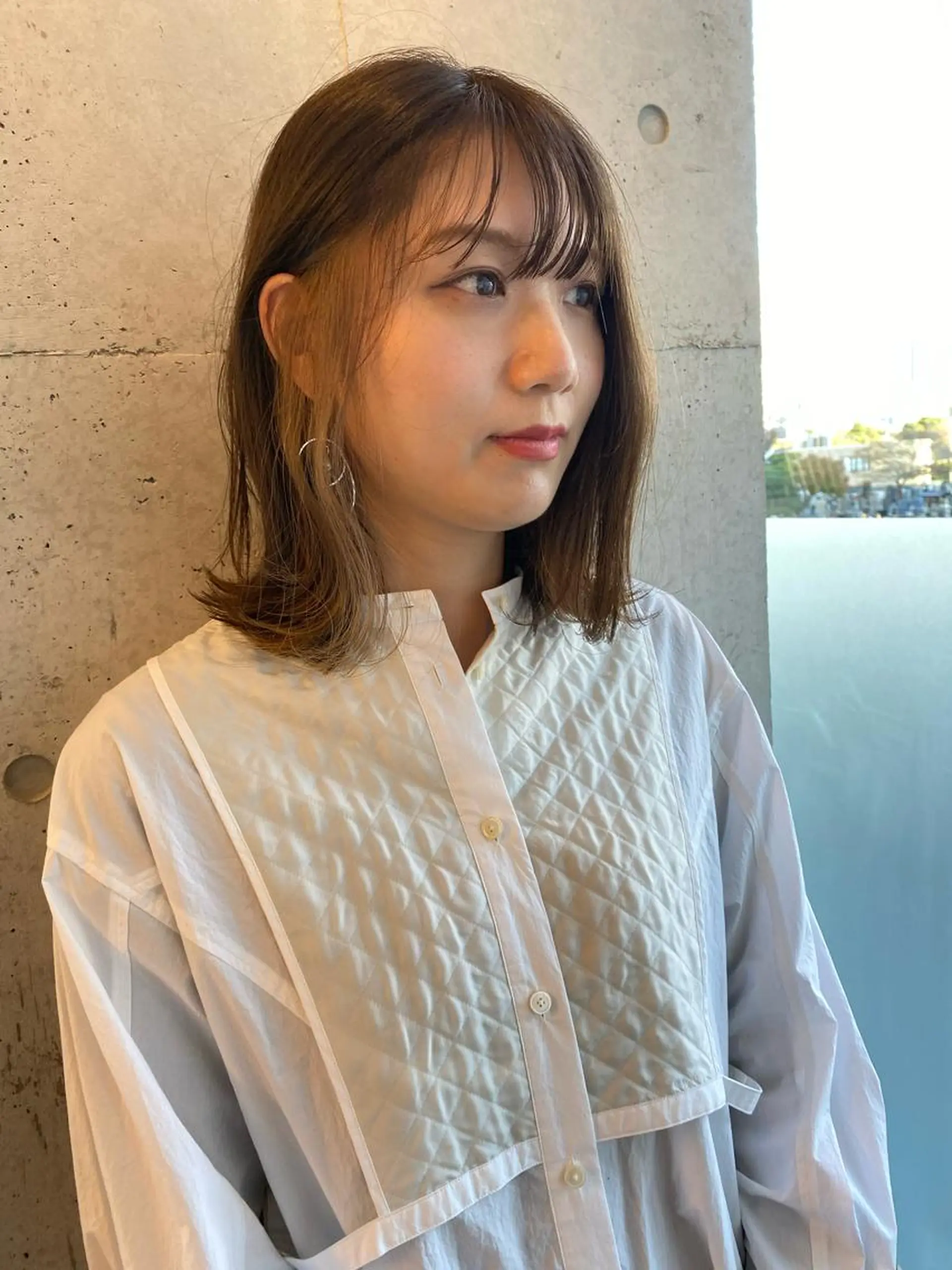 ミディアム カット YinYang所属・川﨑 章弘のヘアスタイル