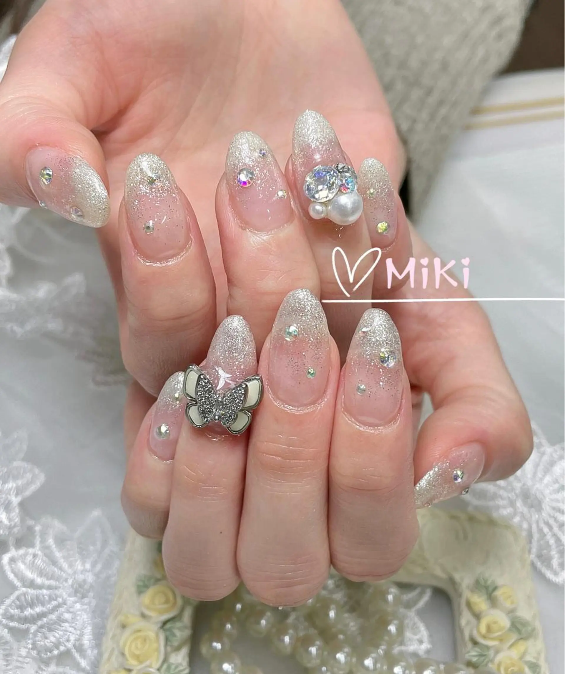 ネイル 🦋 MiKi 🦋 ネイルサロンのネイルデザイン