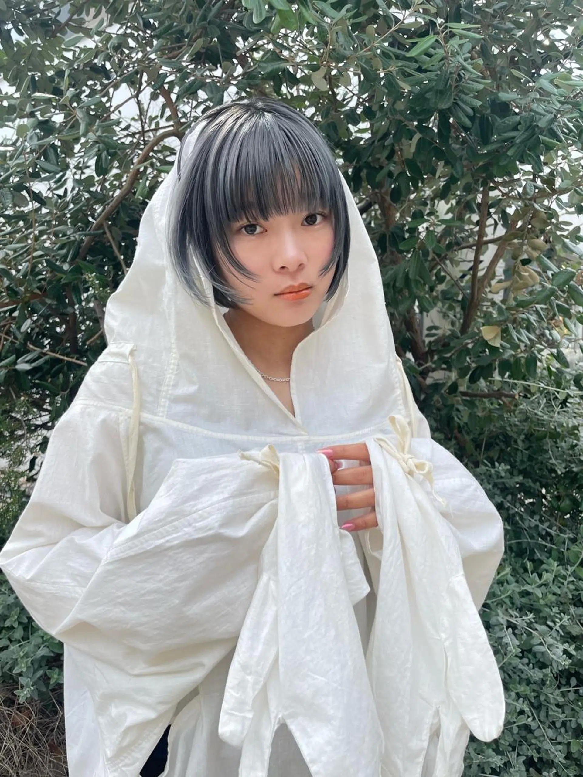 ショート ヘアカラー トリートメント 佐伯 和佳のヘアスタイル