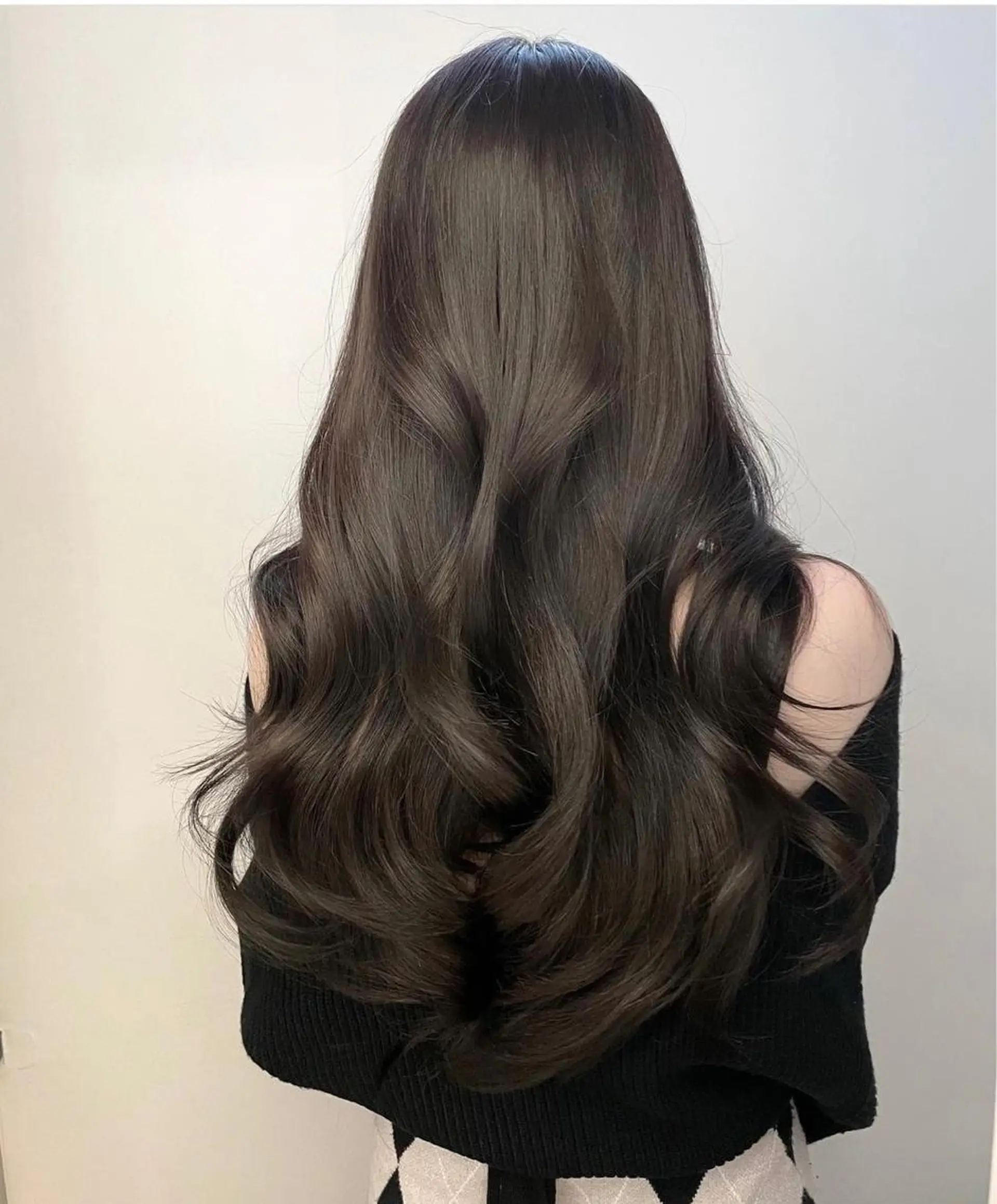 ロング カラー カット ヘアカラー トリートメント 縮毛矯正×韓国ヘア 🇰🇷小笠原のヘアスタイル
