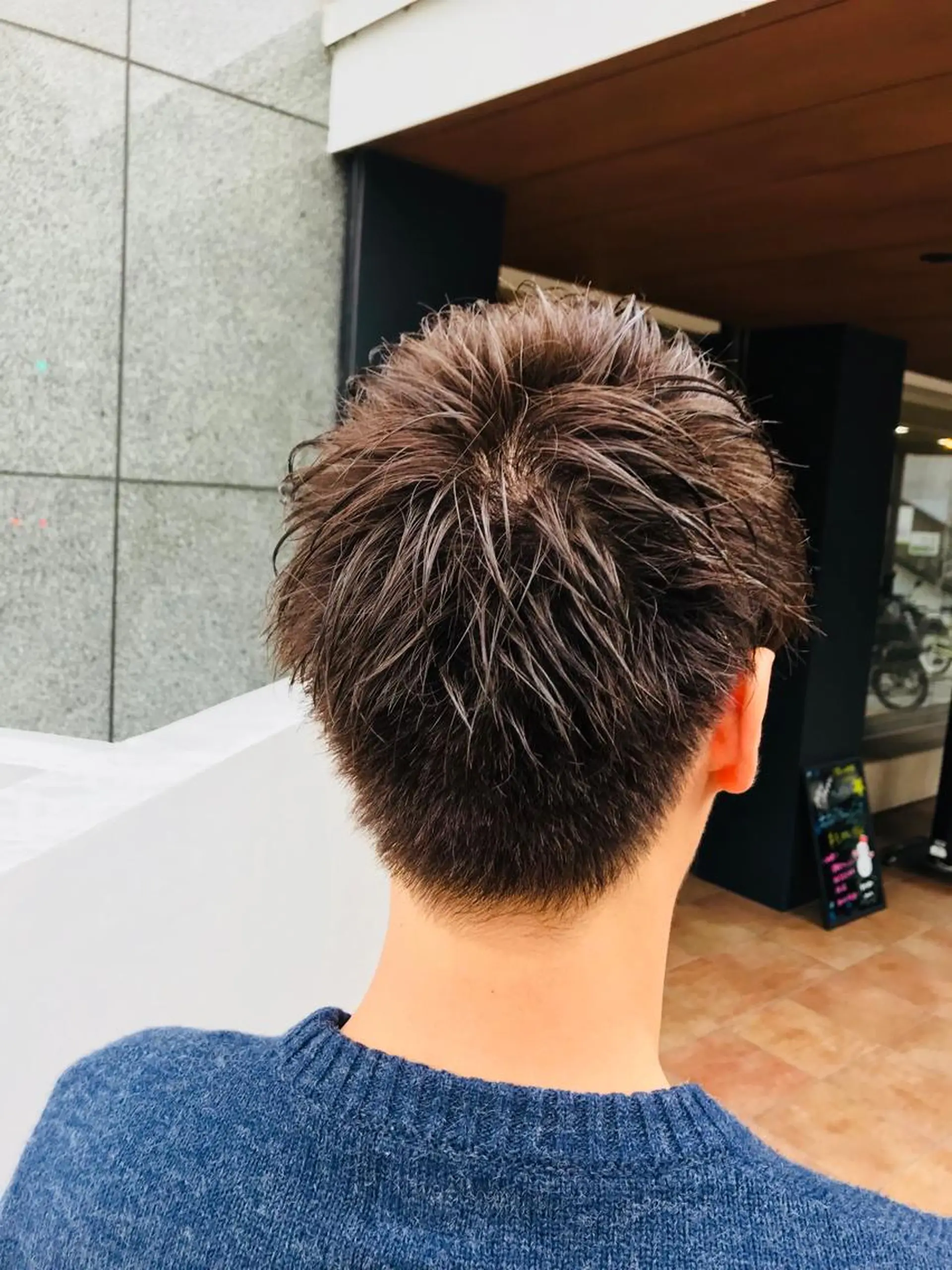 ショート カラー メンズ Jill franc _ ayanoのヘアスタイル