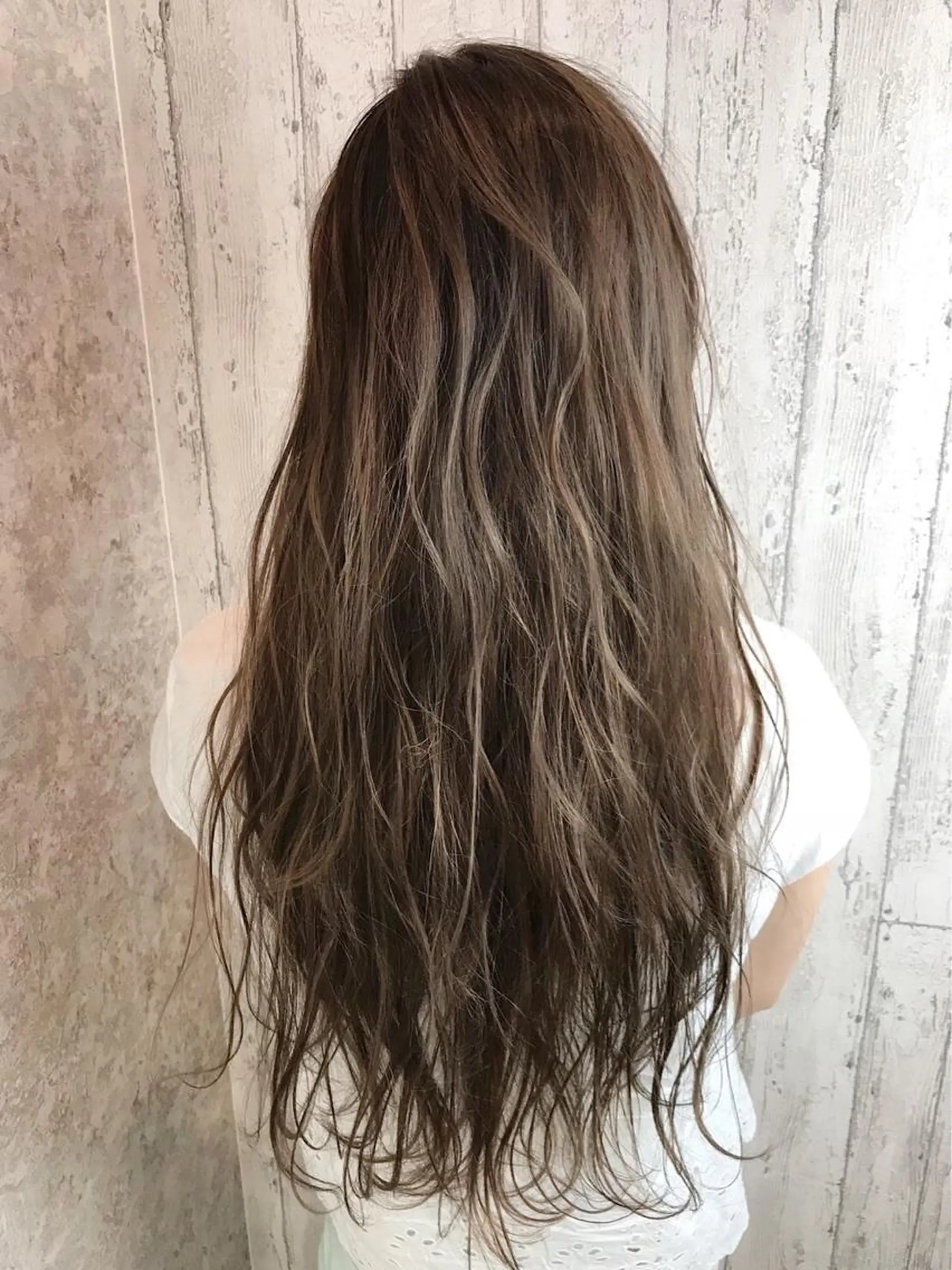 ロング カラー ベージュカラー 💈Blanco💈 カラー&ケア🌈のヘアスタイル