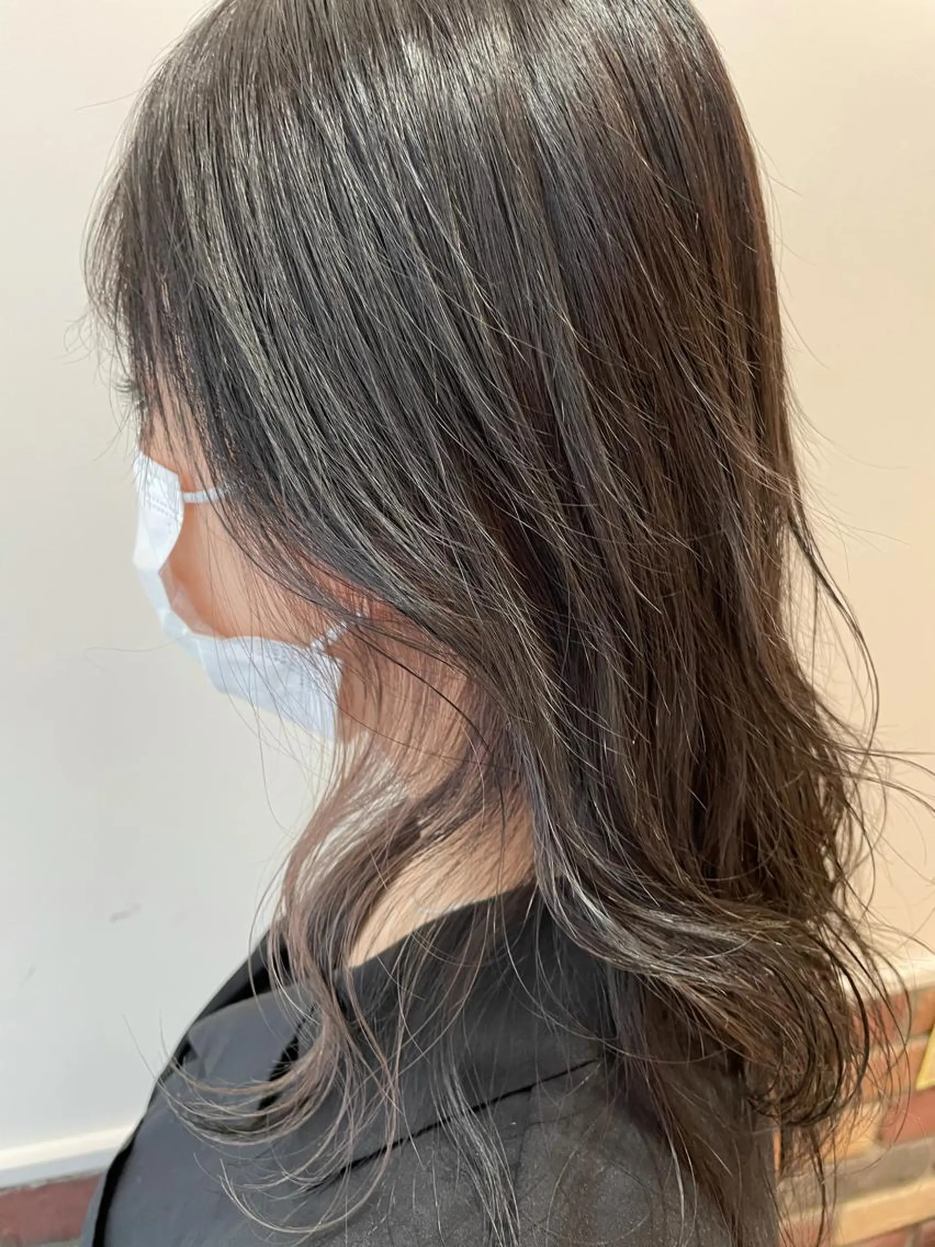 ミディアム ヘアカラー トリートメント 中井 茅佳のヘアスタイル