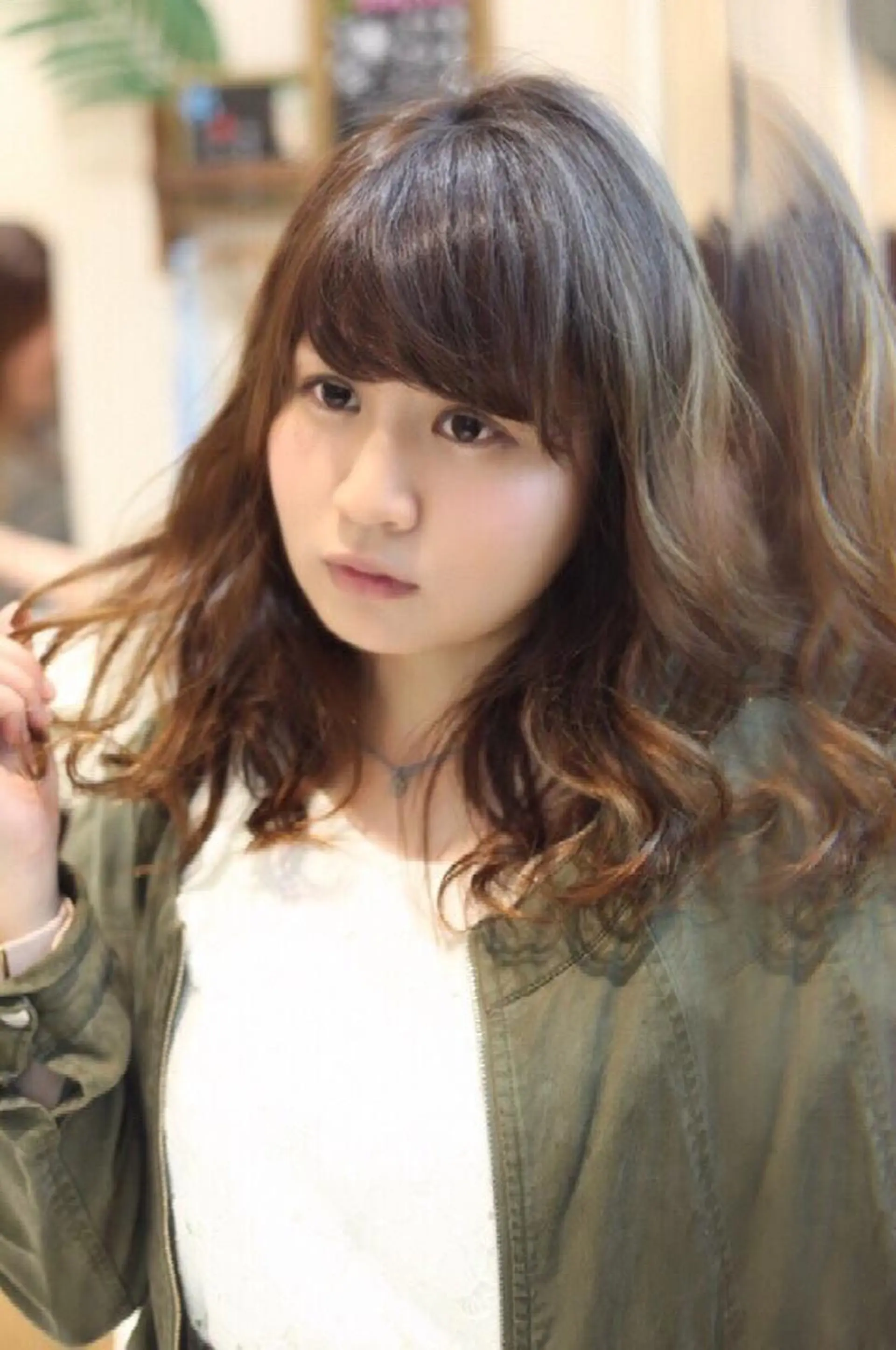 ロング 中村 光樹のヘアスタイル