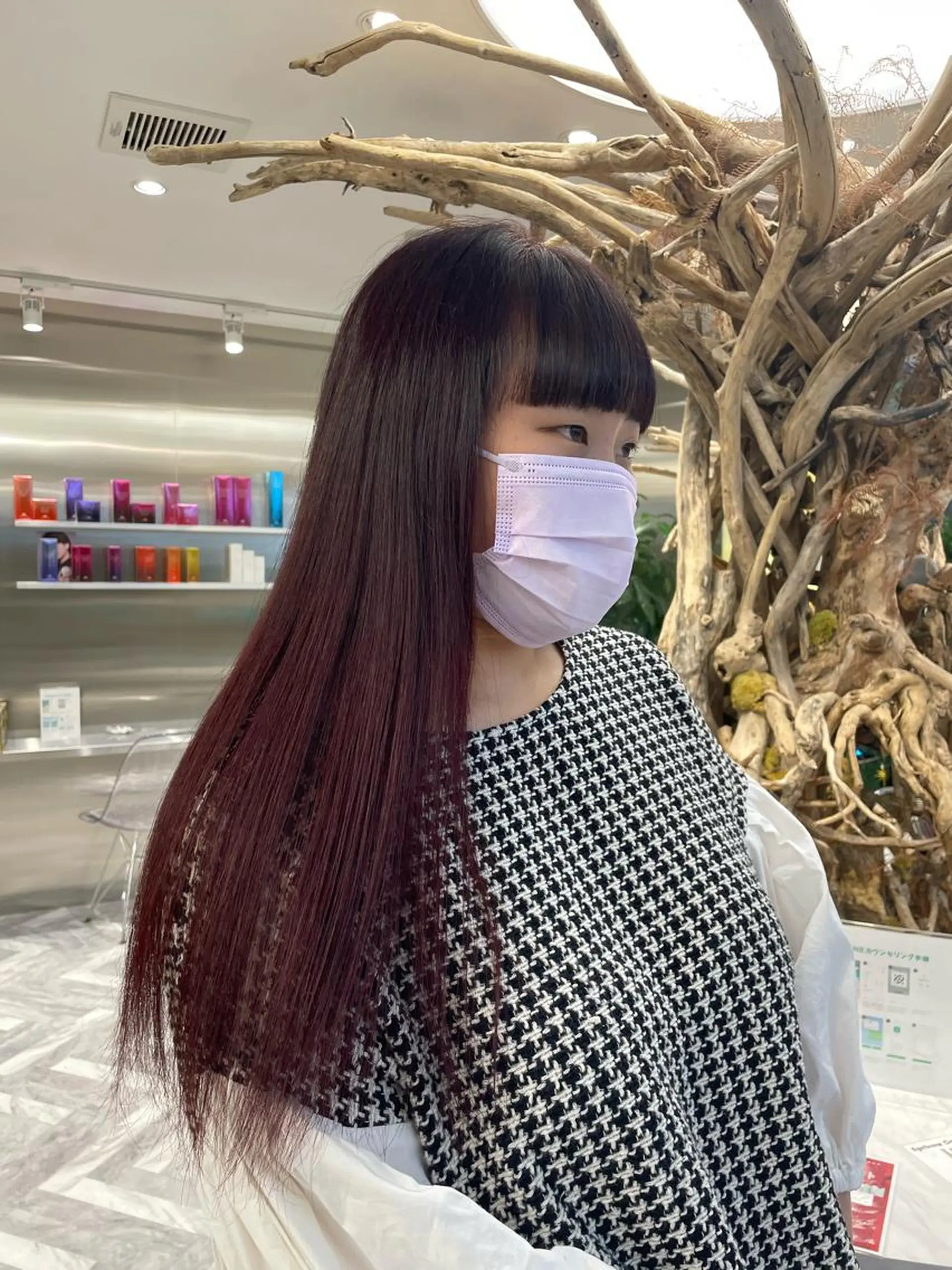 ロング カラー ブリーチ ダブルカラー ブリーチなしカラー ヘアカラー 🧁はるひ/ ZEST八王子🟡のヘアスタイル