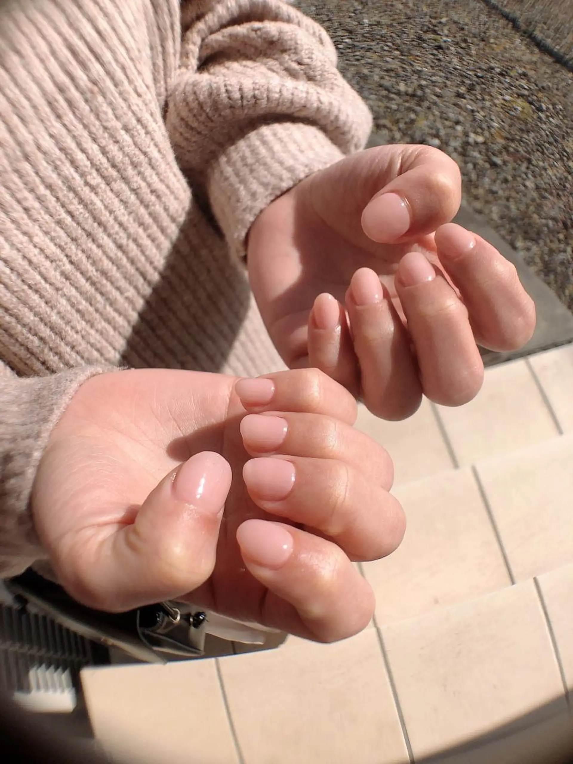 ネイル ジェルネイル ワンカラーネイル シンプルネイル Nail ビ爪のネイルデザイン