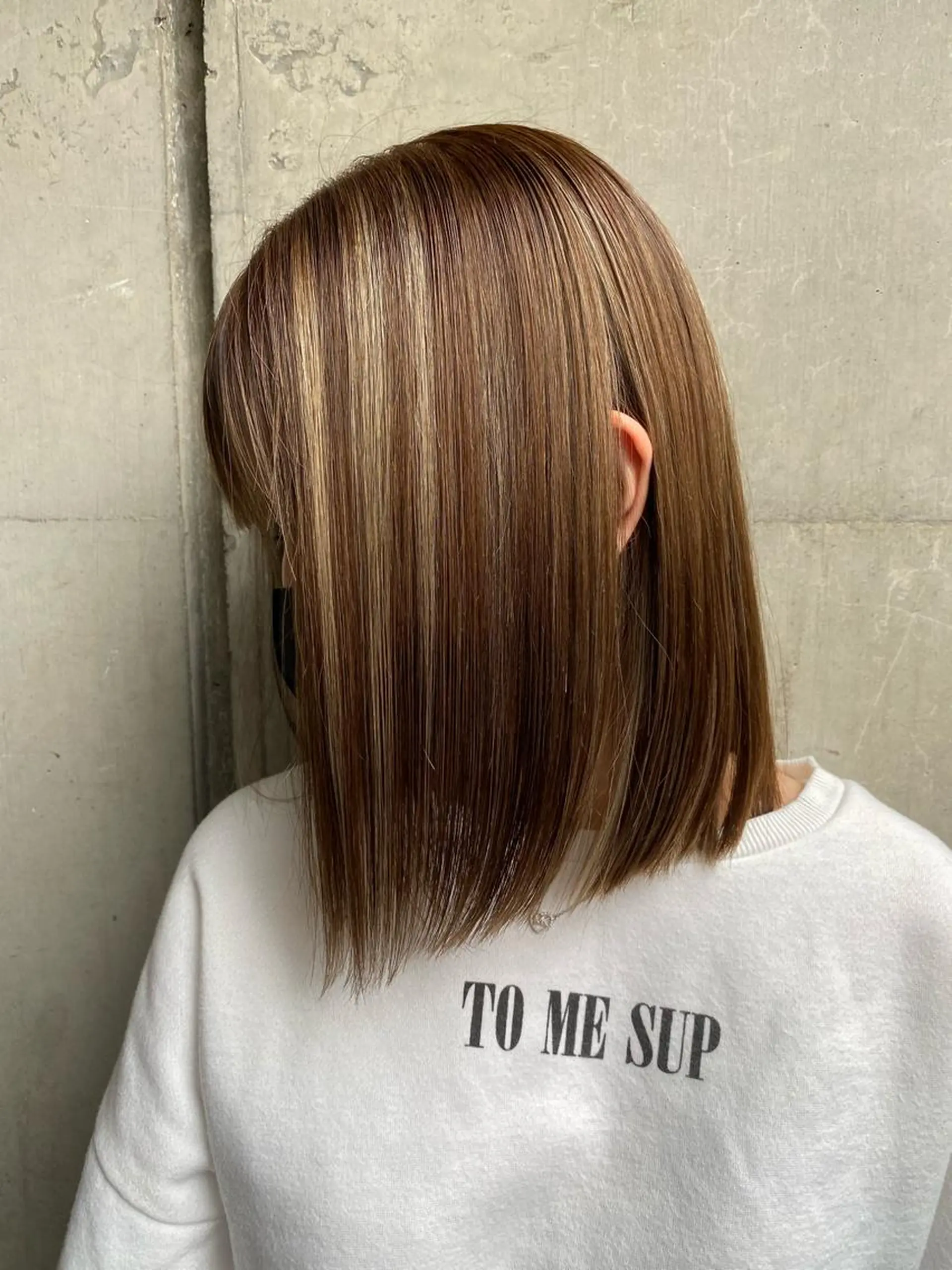 ミディアム カラー ブリーチ ブリーチなしカラー 髪質改善 トリートメント 金子 麗のその他イメージ