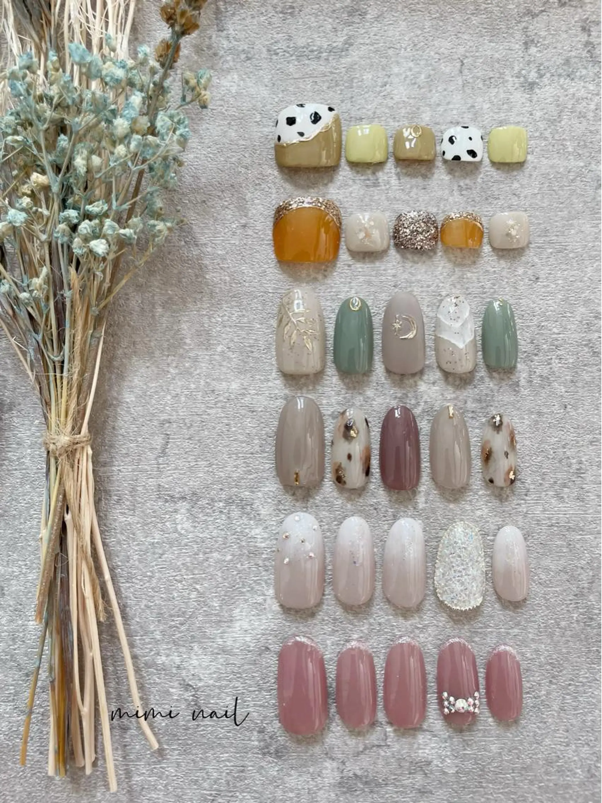 ネイル ハンドネイル mimi nailのネイルデザイン