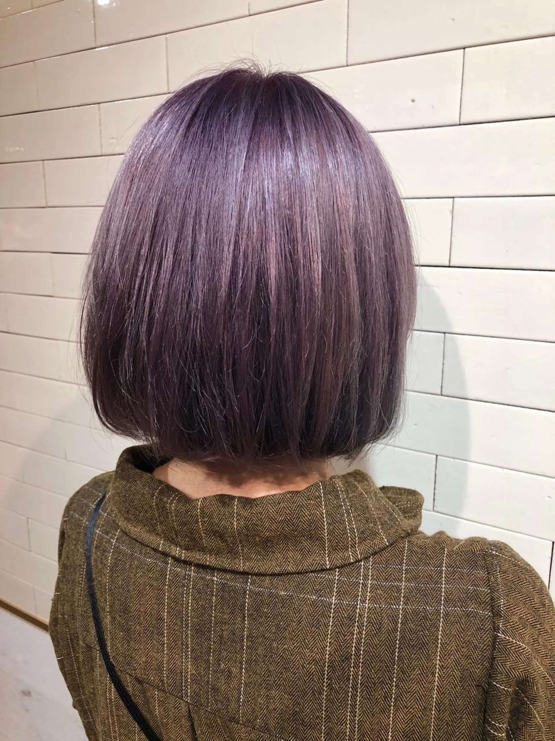 ショート カラー 🤍髪質改善➕透明感 カラー🤍川上葵のヘアスタイル