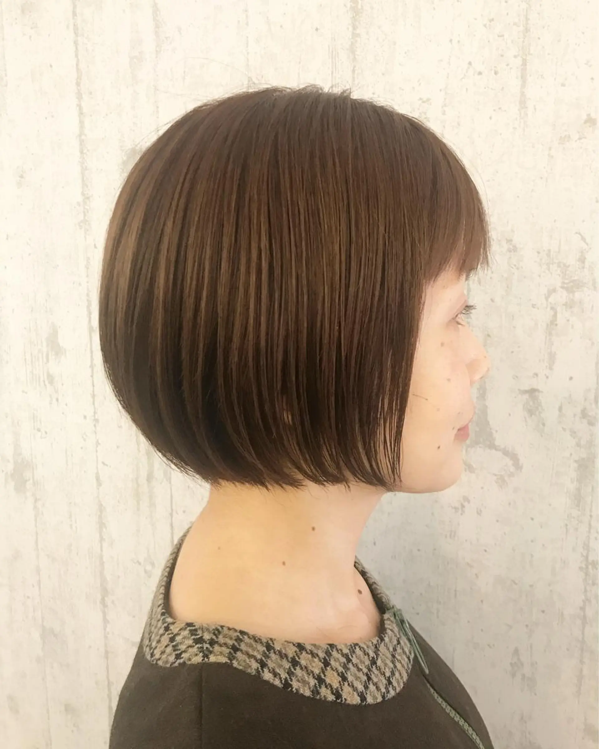 ミディアム ボブ 【店長】ショート 似合わせ🦩相羽里美のヘアスタイル