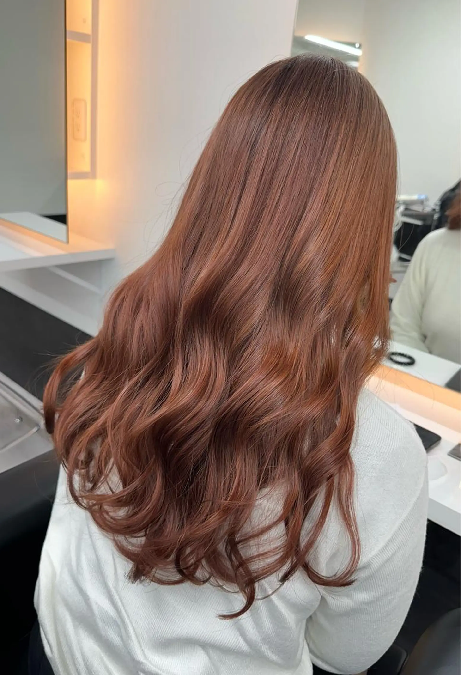 ロング カラー カット ヘアカラー トリートメント 𝐑𝐲𝐮𝐤𝐢 【店長】ALEAPのヘアスタイル