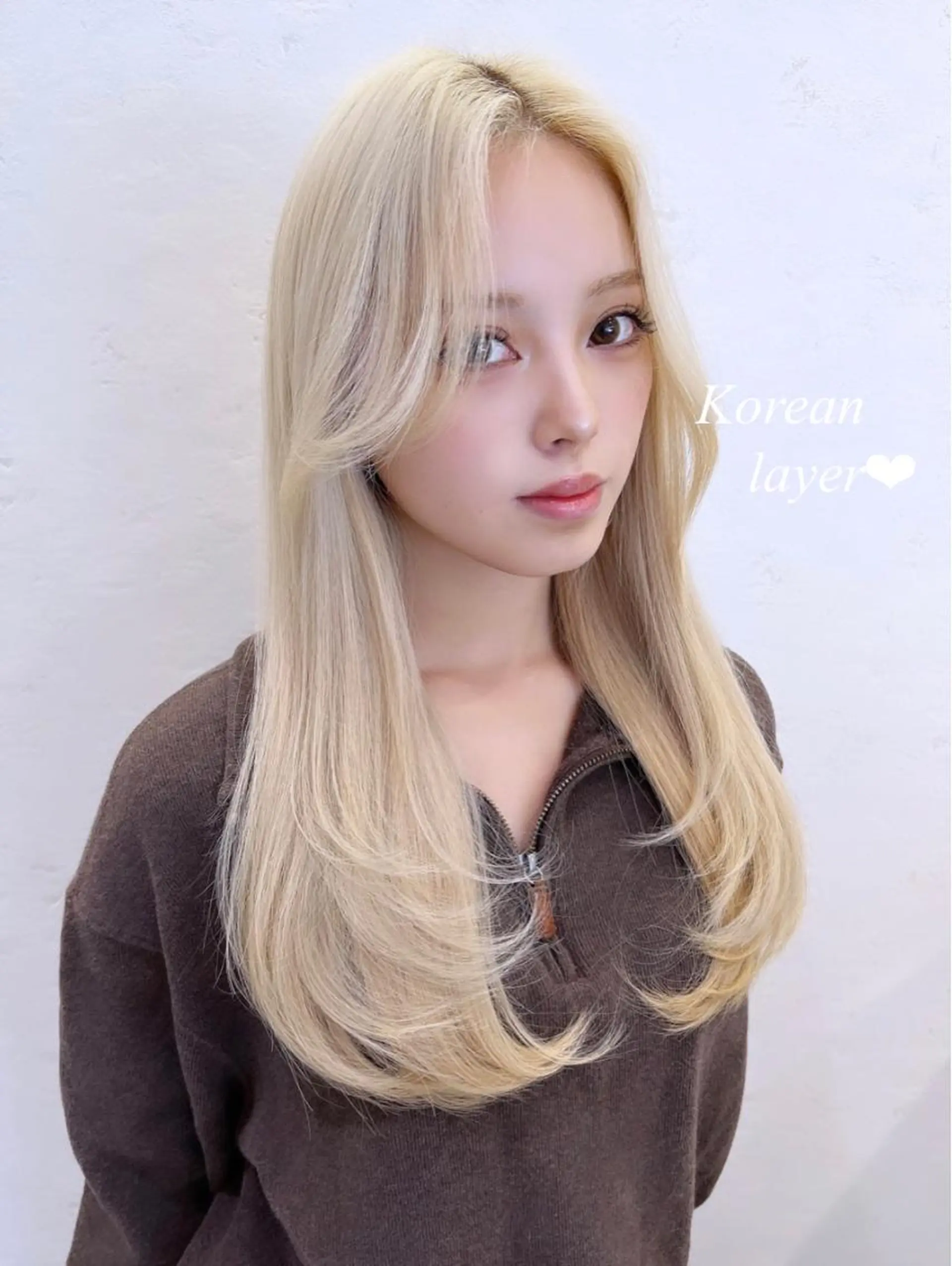 ロング カラー カット トリートメント 韓国ヘア×髪質改善 /yoshikaのヘアスタイル