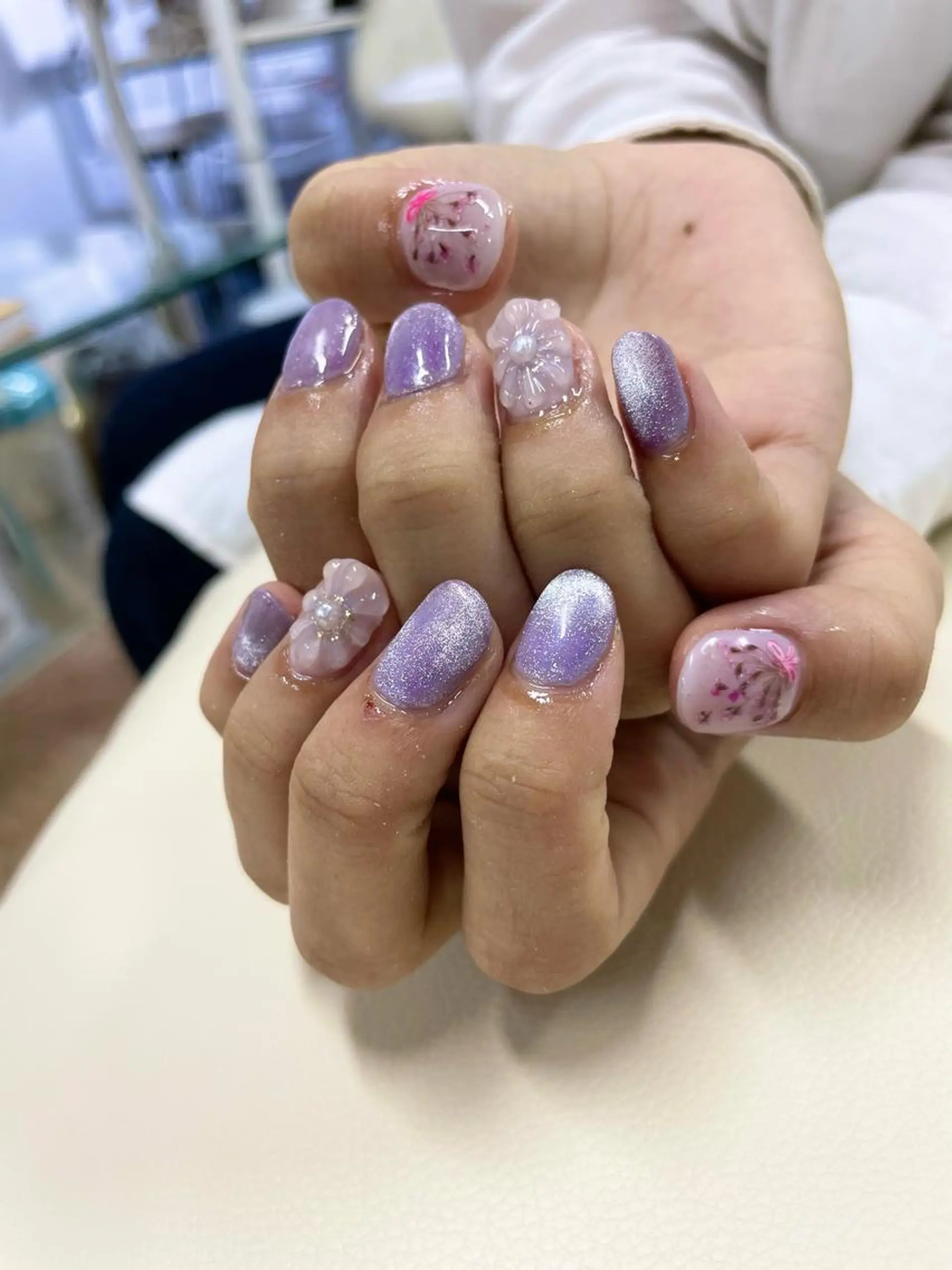ネイル マグネットネイル BeautyFort 玉井のネイルデザイン