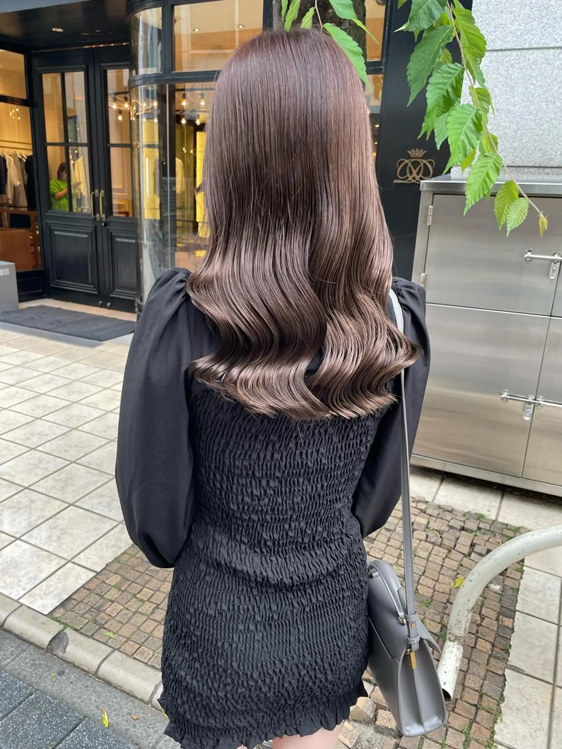 ロング カラー カット ヘアカラー トリートメント 髪質改善will hairdesignのヘアスタイル