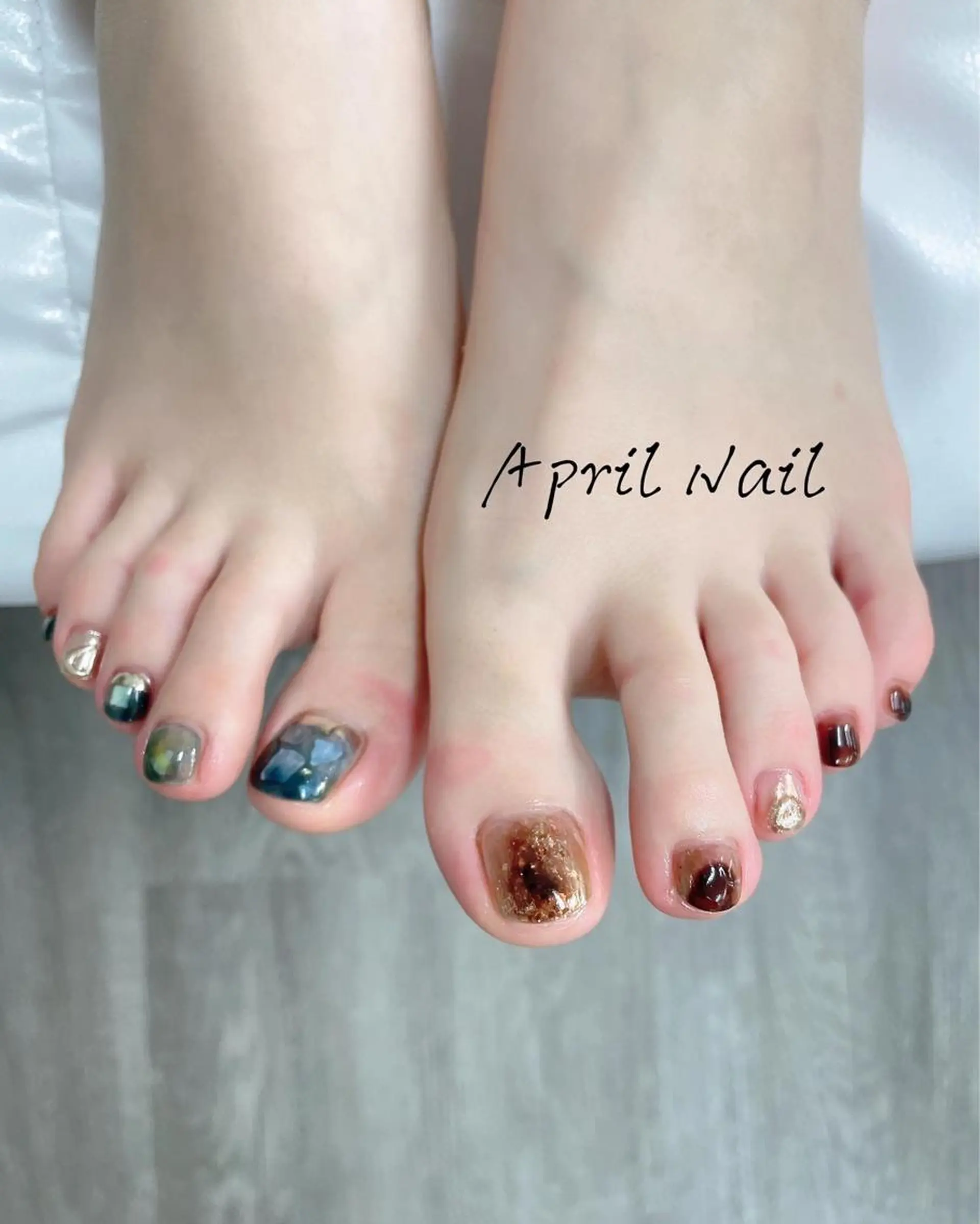 ネイル フットネイル April Nailのネイルデザイン
