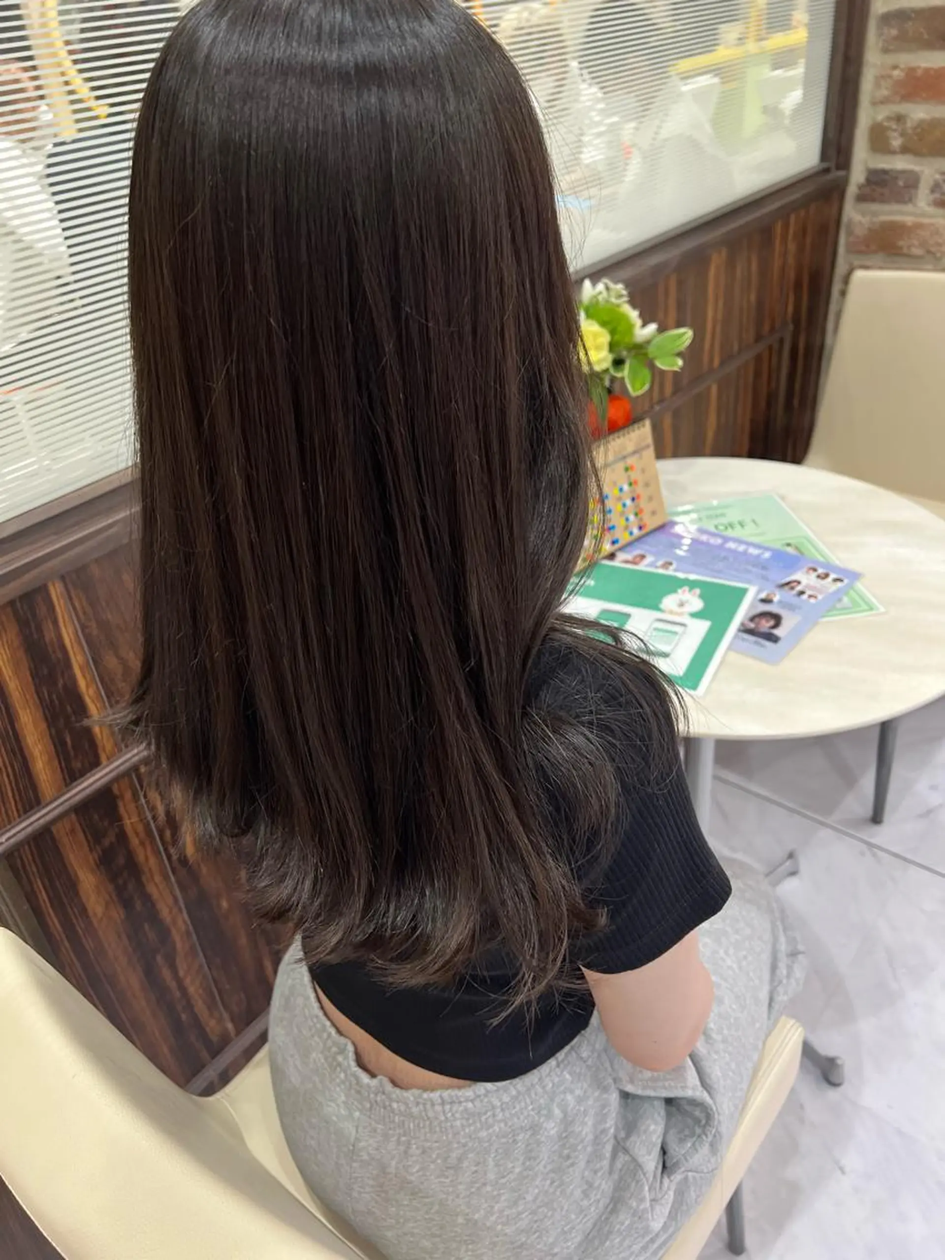 ロング あんどう ゆうかのヘアスタイル
