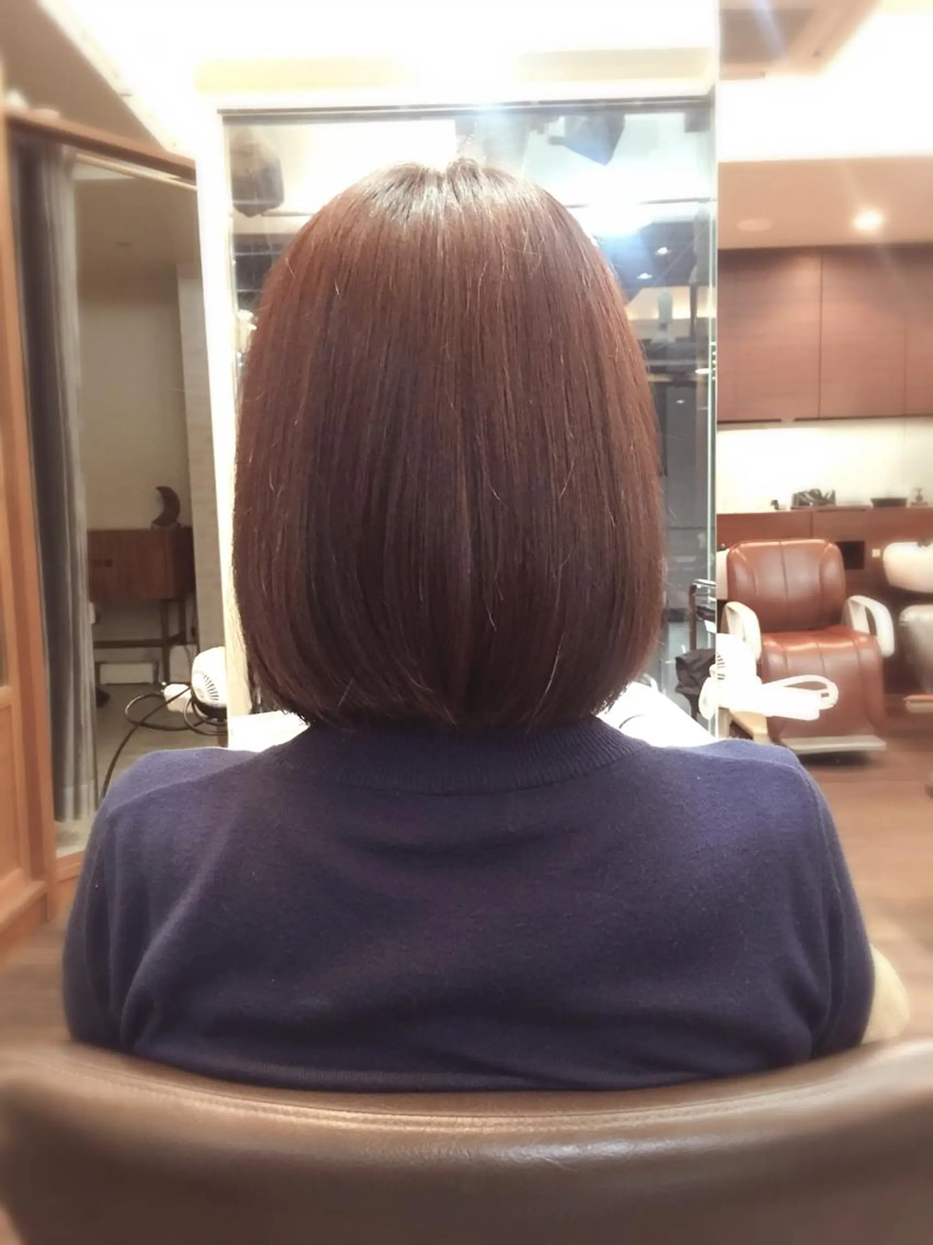 ショート カラー ブラウンカラー ピンクカラー ピンクブラウン WAVE所属・西川 佑樹のヘアスタイル