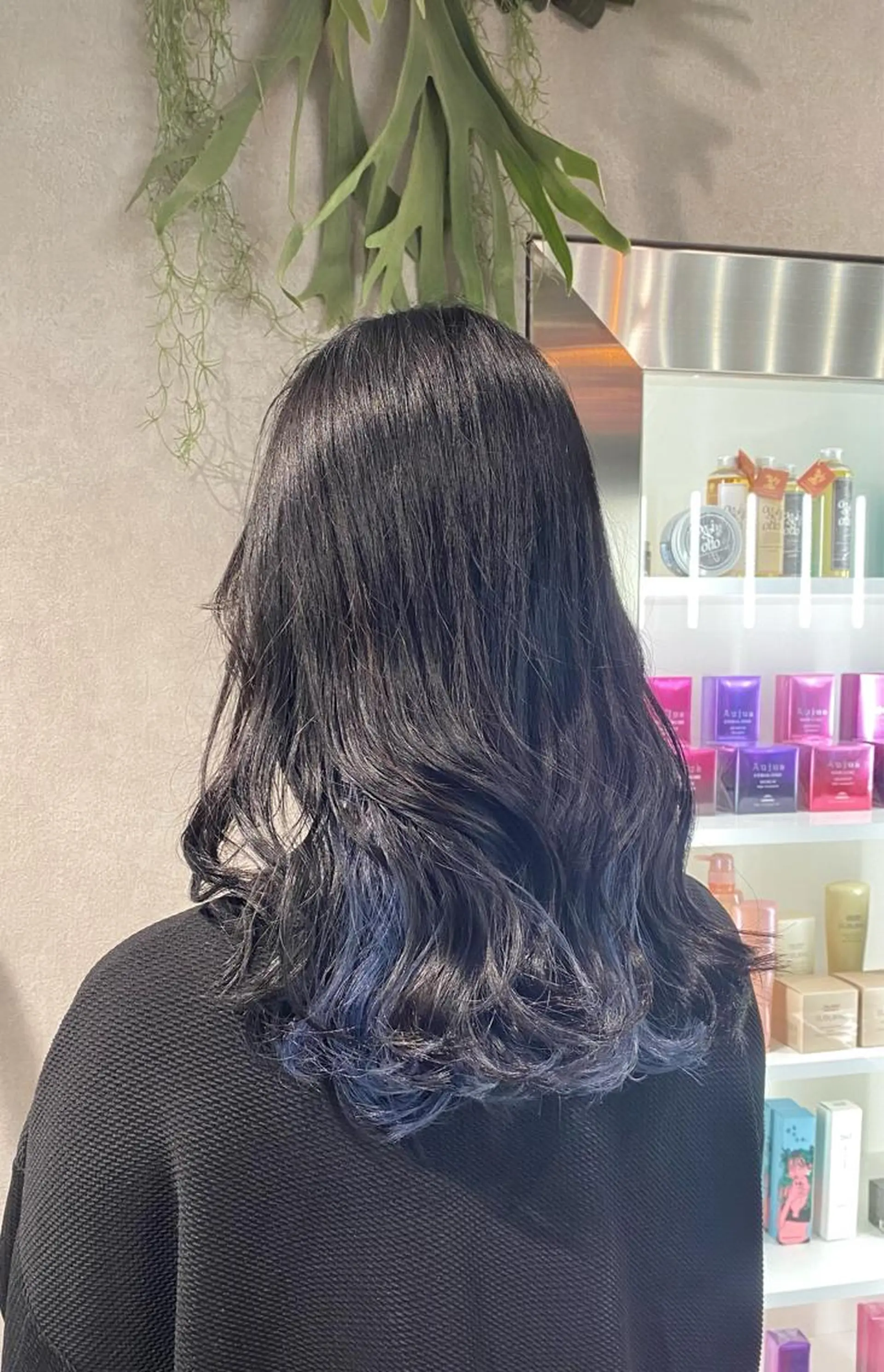 セミロング カラー ヘアカラー お洒落カジュアル🍃 まなとのヘアスタイル