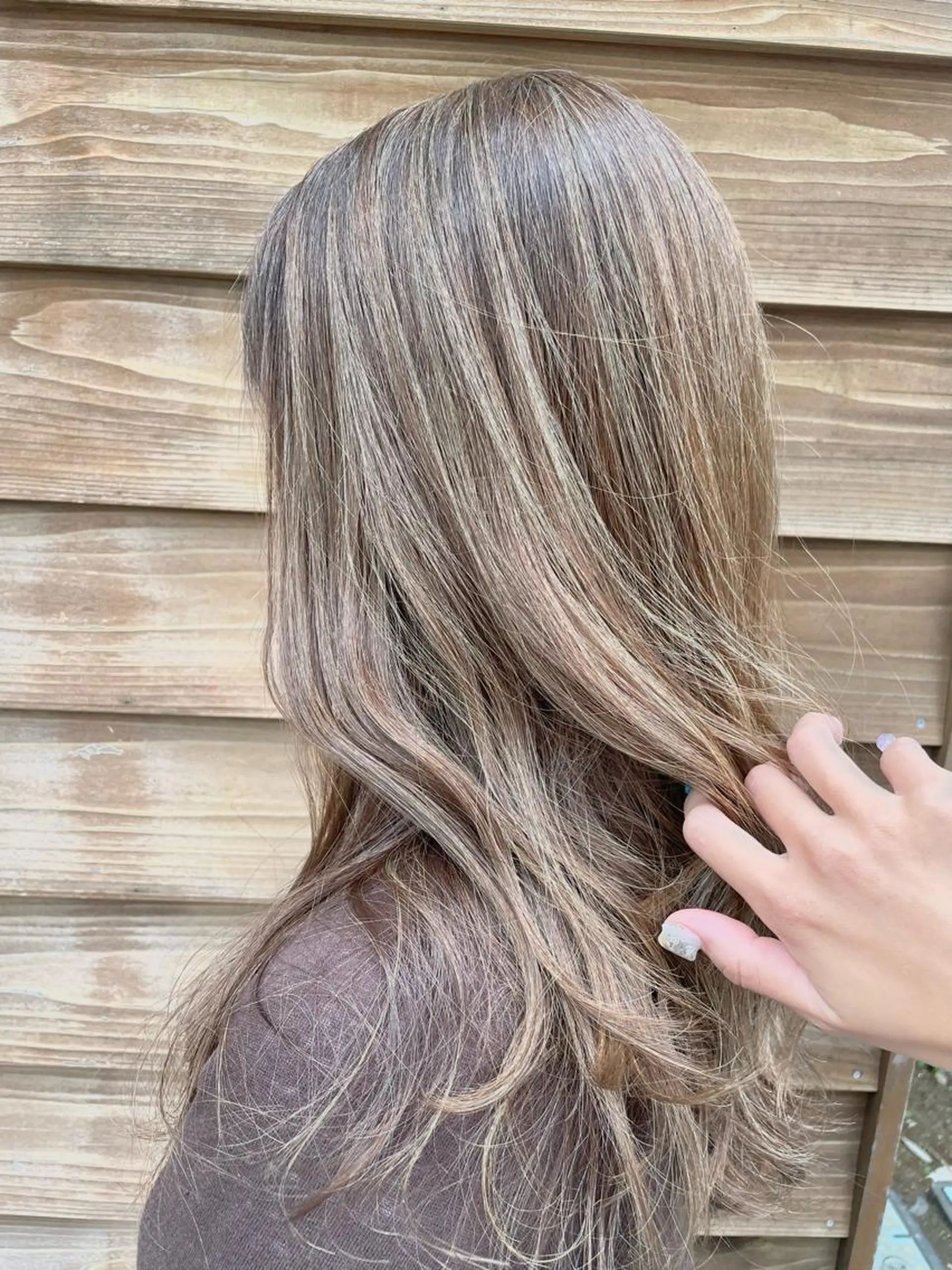 ロング カラー Ma hoのヘアスタイル
