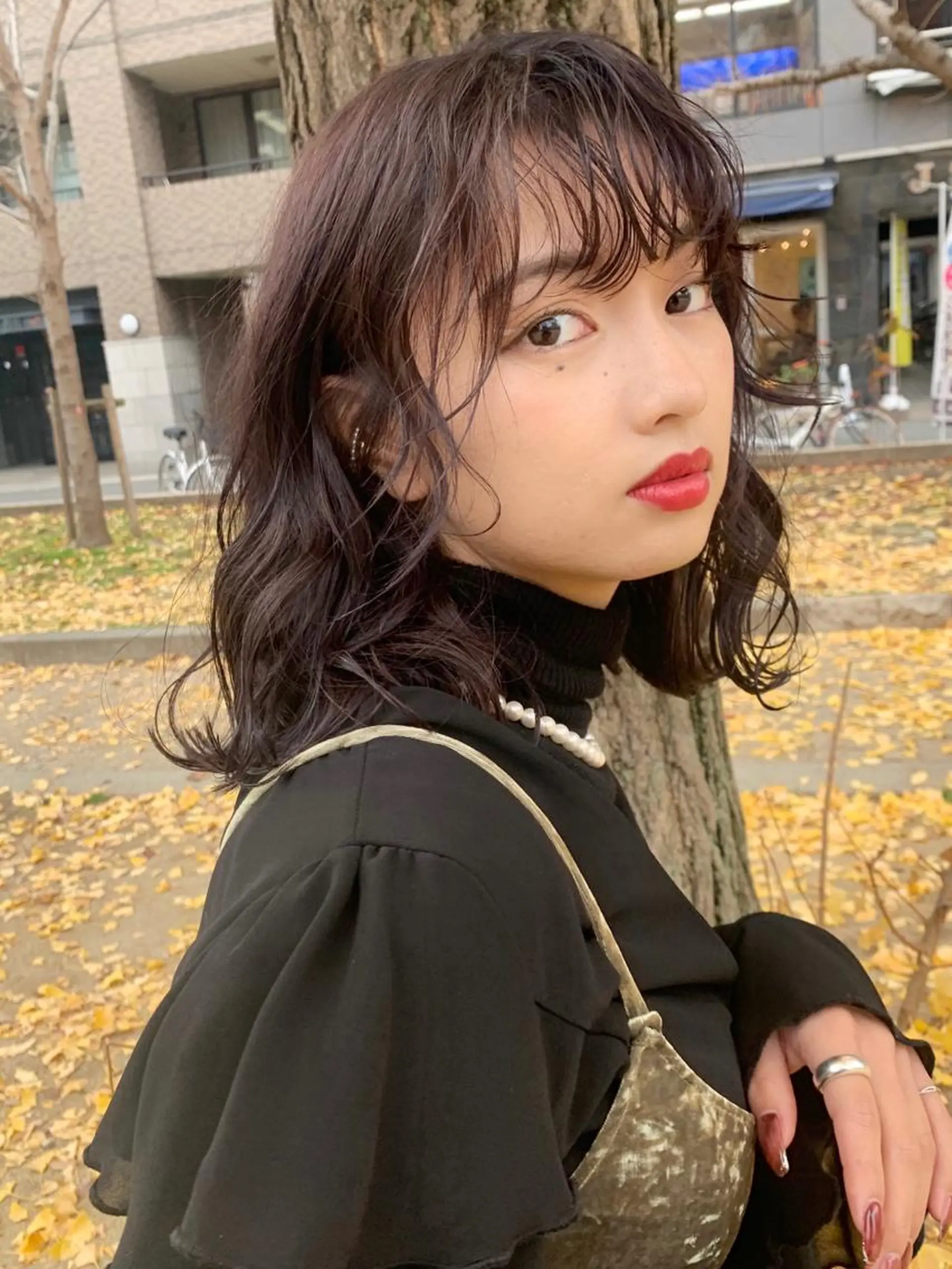 ミディアム カラー グレージュ ラベンダーカラー ラベンダーグレージュ ラベンダーグレー kimika🥑 メンズ/髪質改善のヘアスタイル