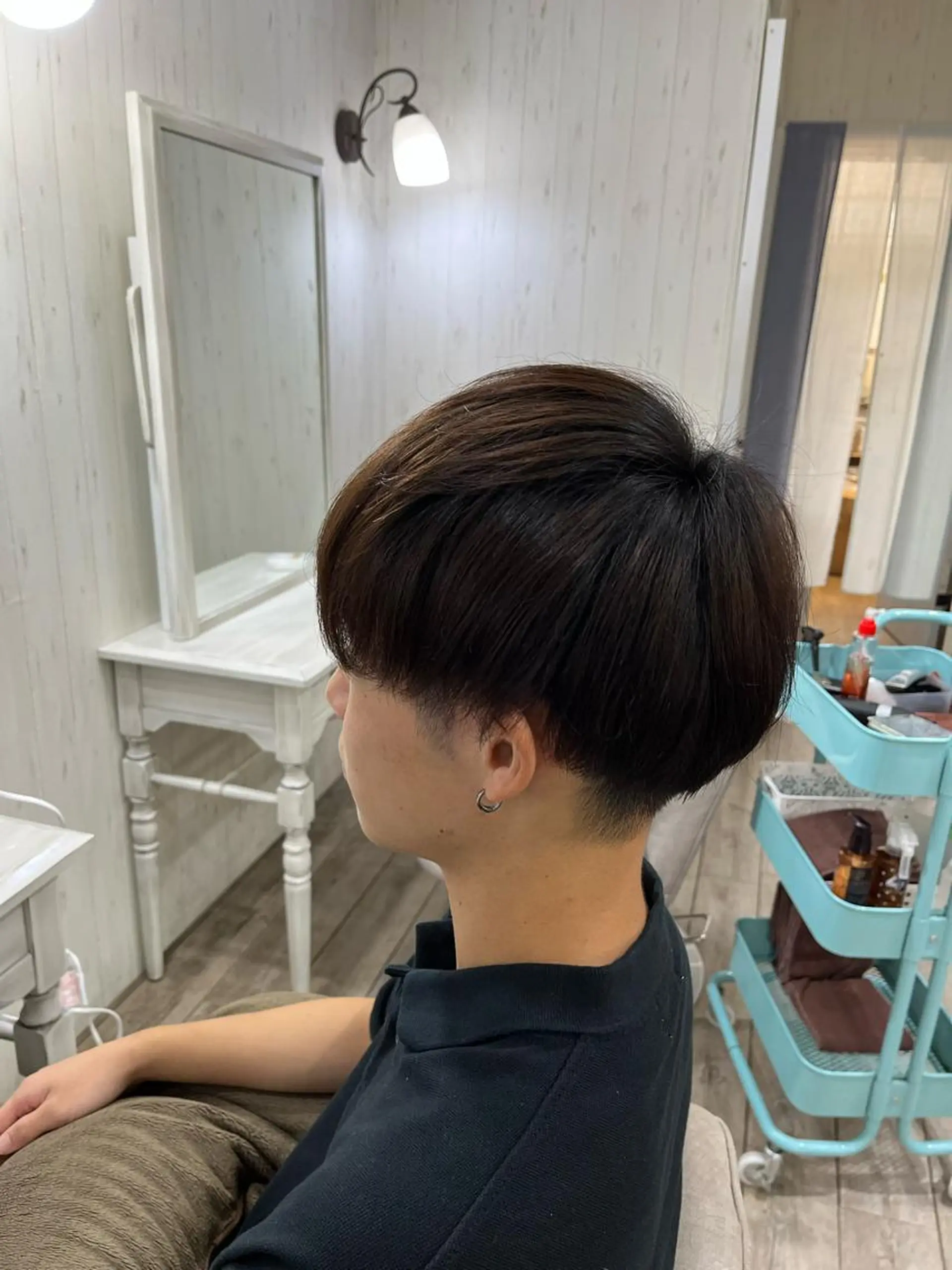 カラー メンズ カット ヘアカラー トリートメント イシジマ タカナリのヘアスタイル