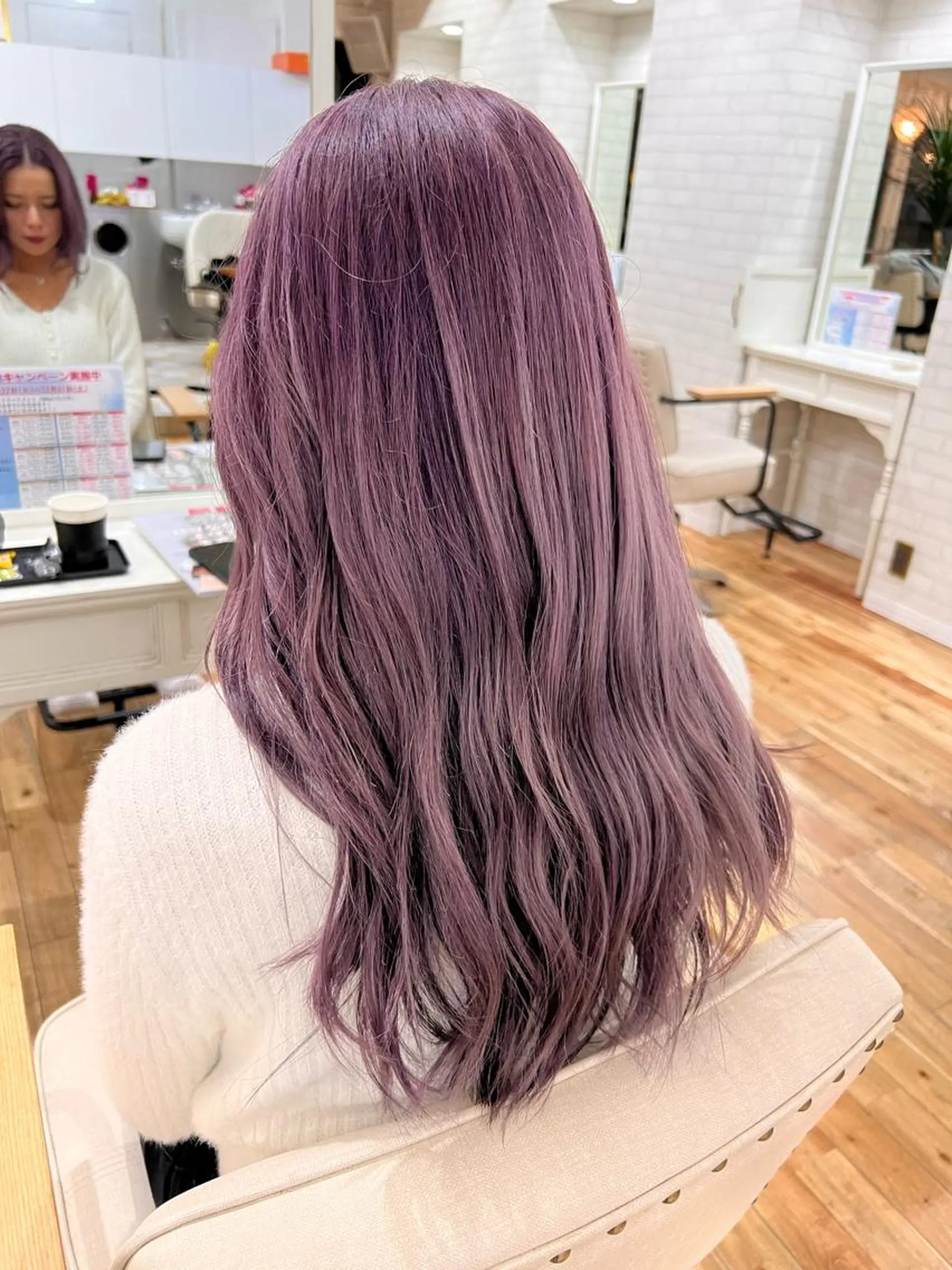 ロング カラー 笹江 瑞穂のヘアスタイル