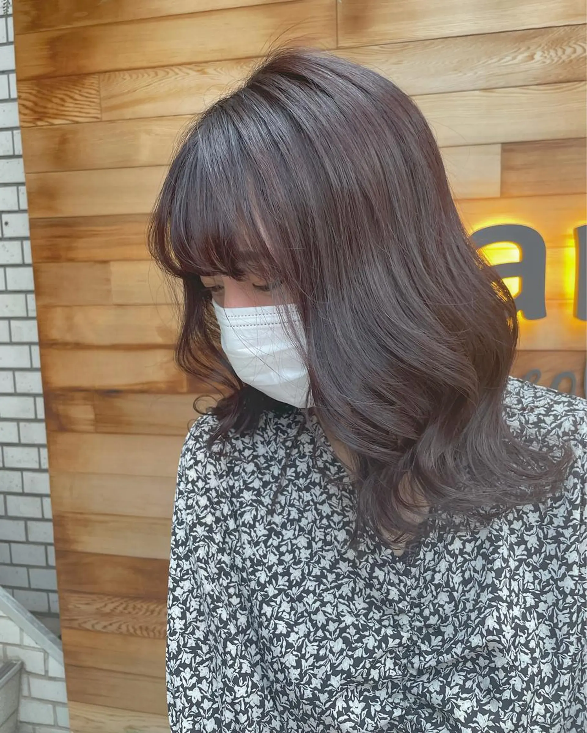 セミロング NATSUMI 🐻‍❄️🤍のヘアスタイル