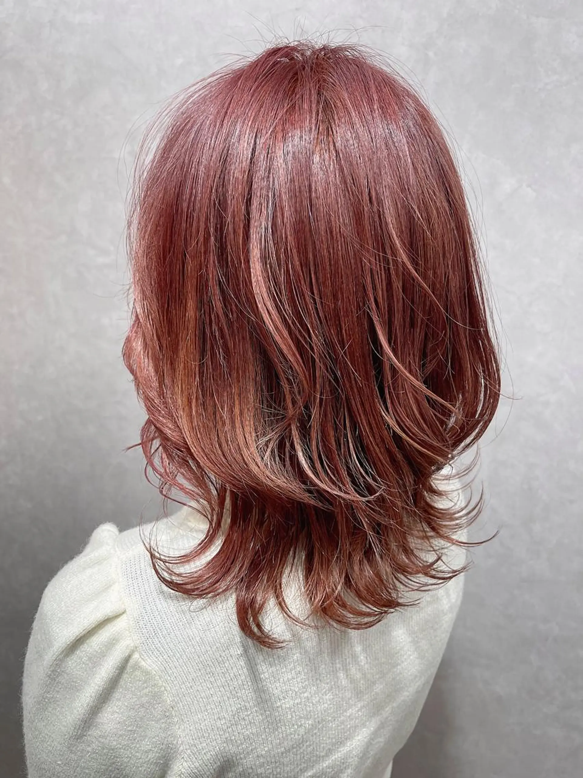 ミディアム ヘアカラー トリートメント 🫧髪質改善艶カラー _マエダ 🫧のヘアスタイル