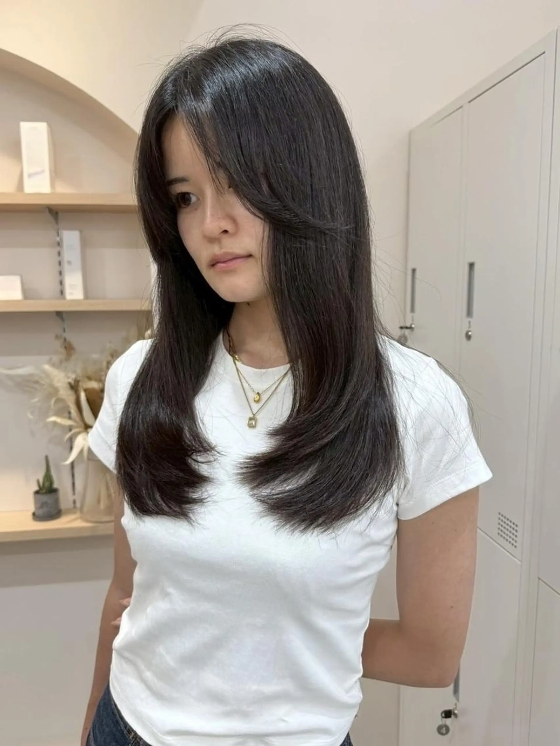 ロング カラー ブリーチ ダブルカラー カット ヘアカラー トリートメント ✨【公式】 juhl.横浜✨のヘアスタイル