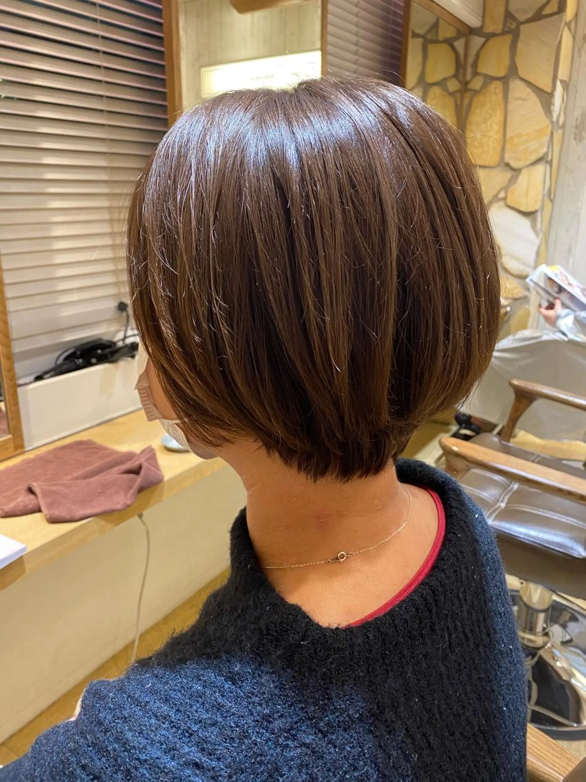 ショート カラー カット ヘアカラー トリートメント kawabe maikoのヘアスタイル