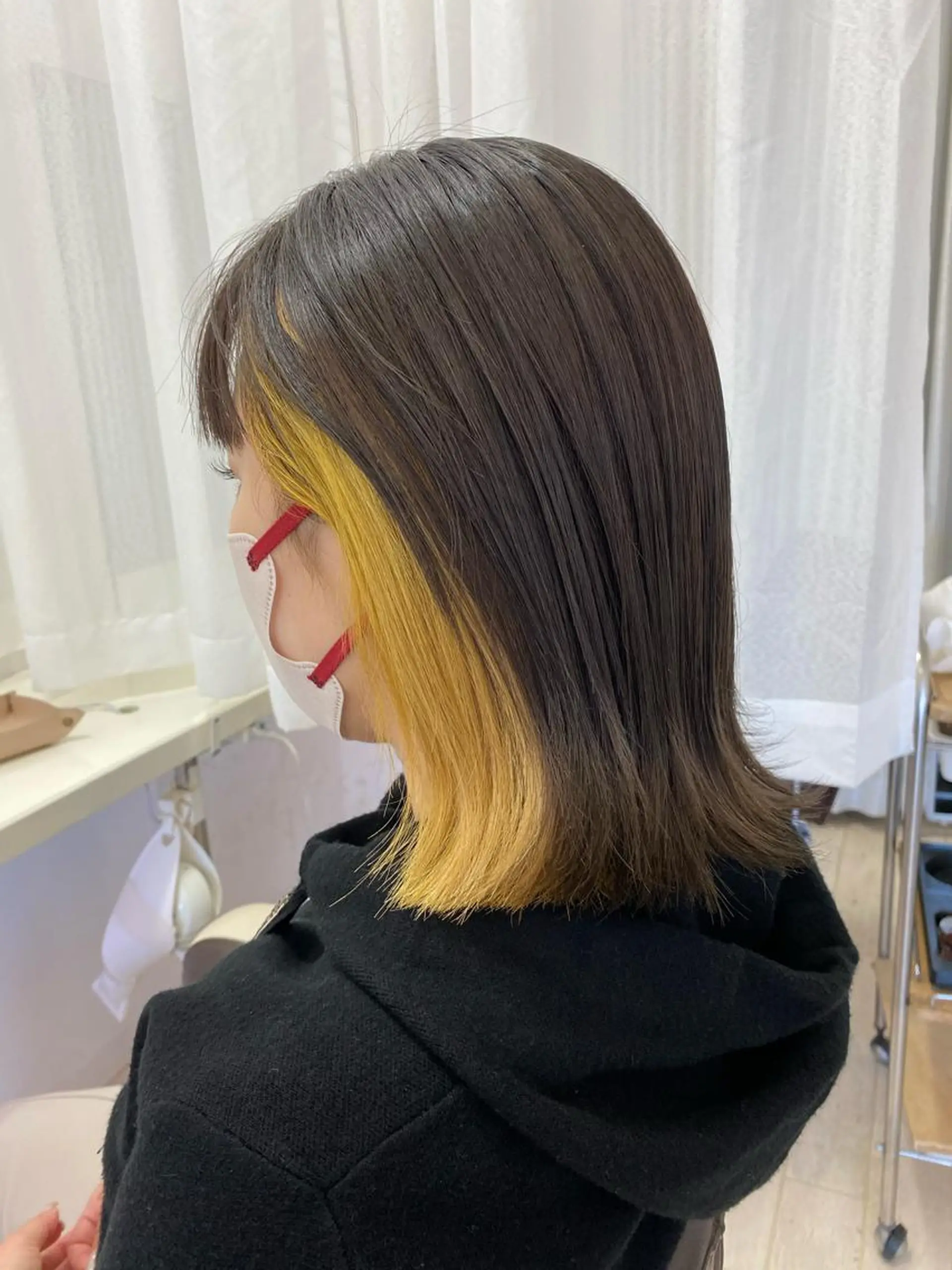 ミディアム ヘアカラー hair  mode RITZ所属・★ 里奈★のヘアスタイル