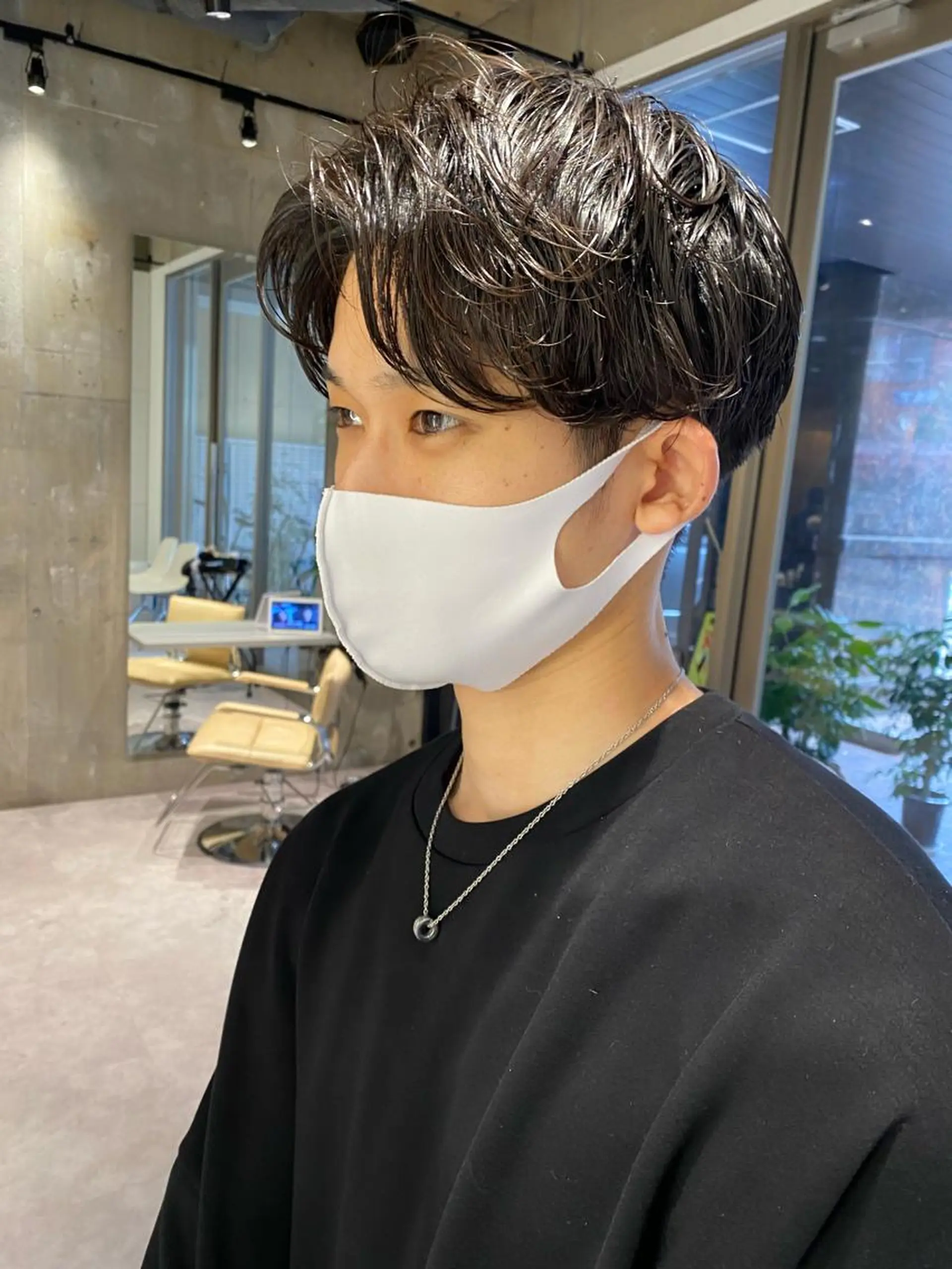 メンズ メンズパーマ カット パーマ すぎもと さき⚡️ 朝ラク・*パーマのヘアスタイル