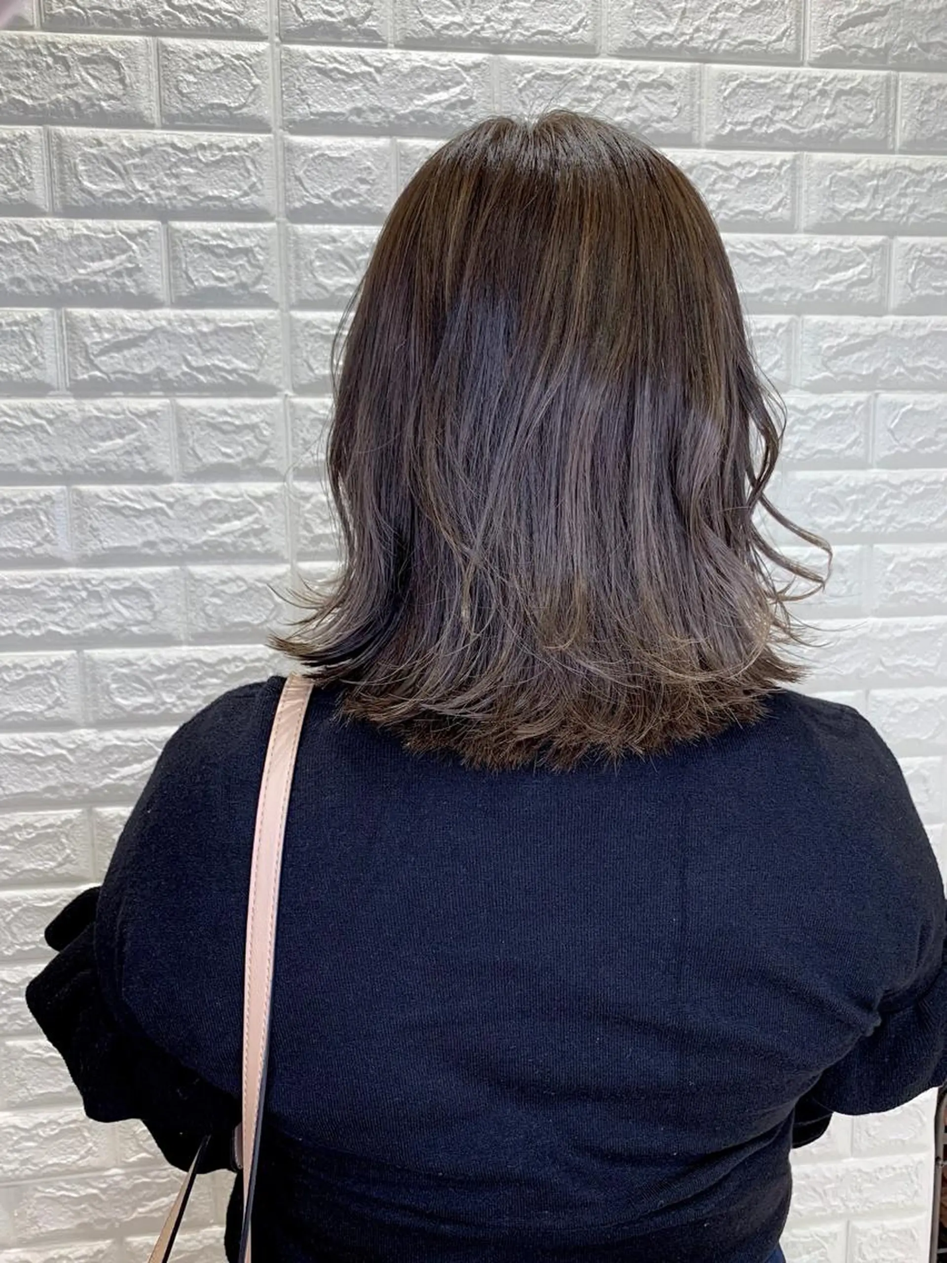ミディアム ヘアカラー トリートメント 前原 正弥のヘアスタイル