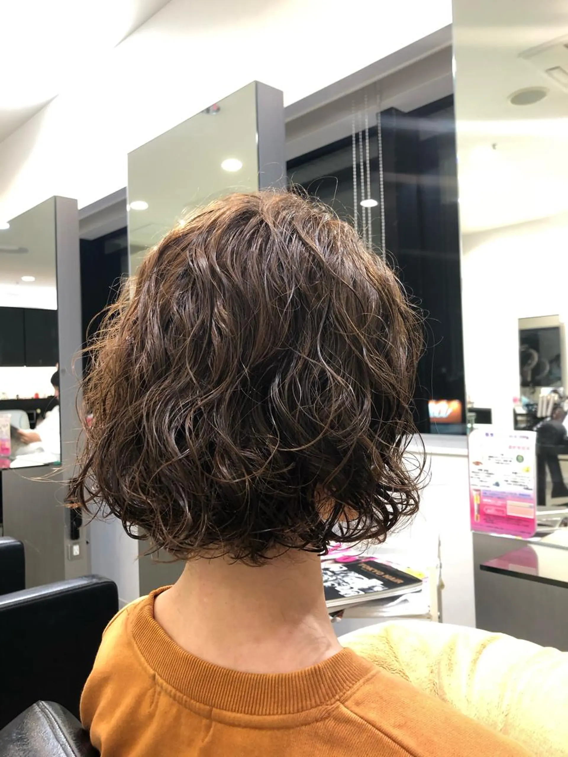 ミディアム カラー パーマ TELA HAIR 大網店所属・TELAHAIRマネ ージャー島袋昂也のヘアスタイル