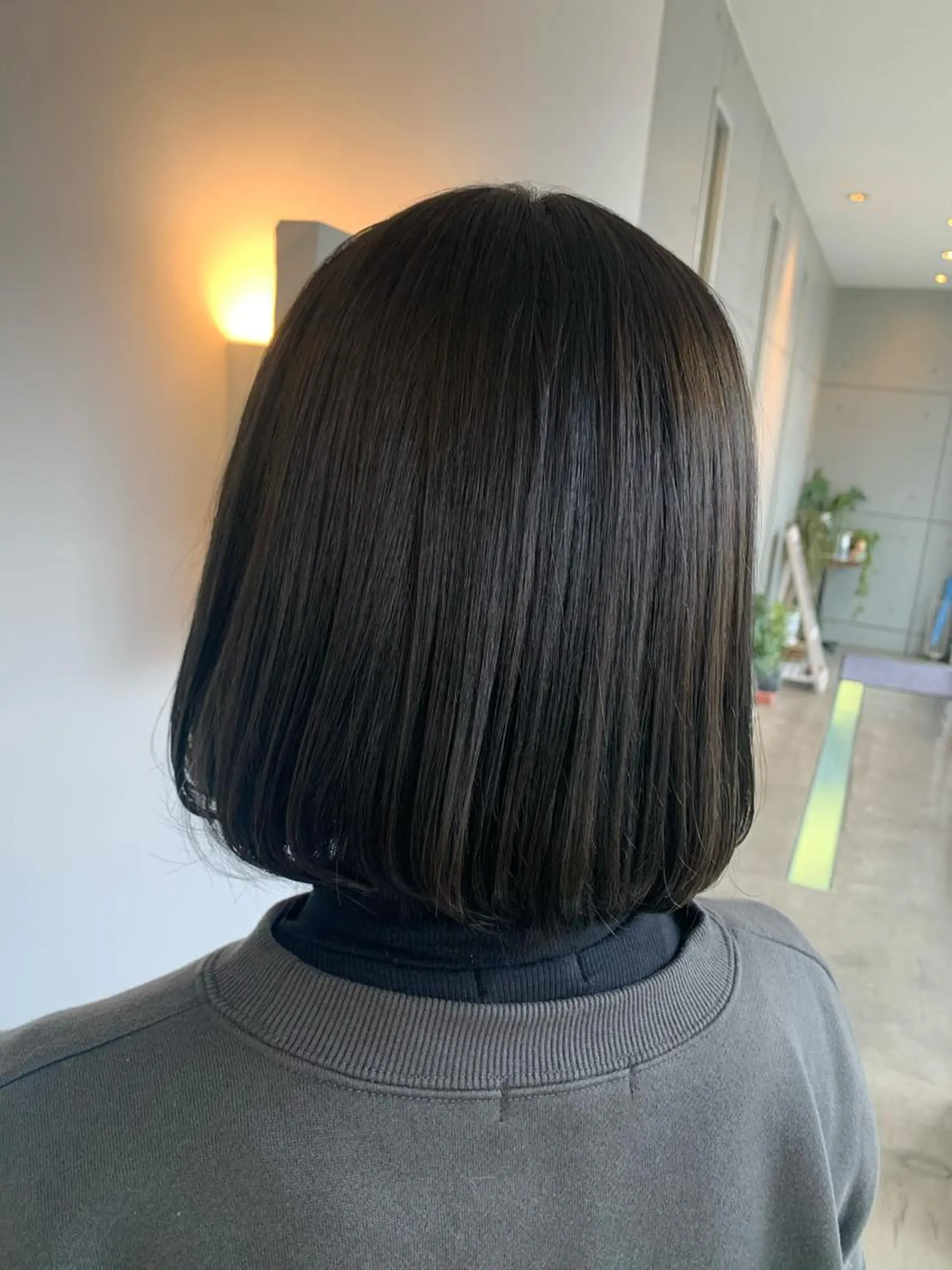 ミディアム アッシュ アッシュブラウン ヘアカラー sharon所属・おせ ちさとのヘアスタイル