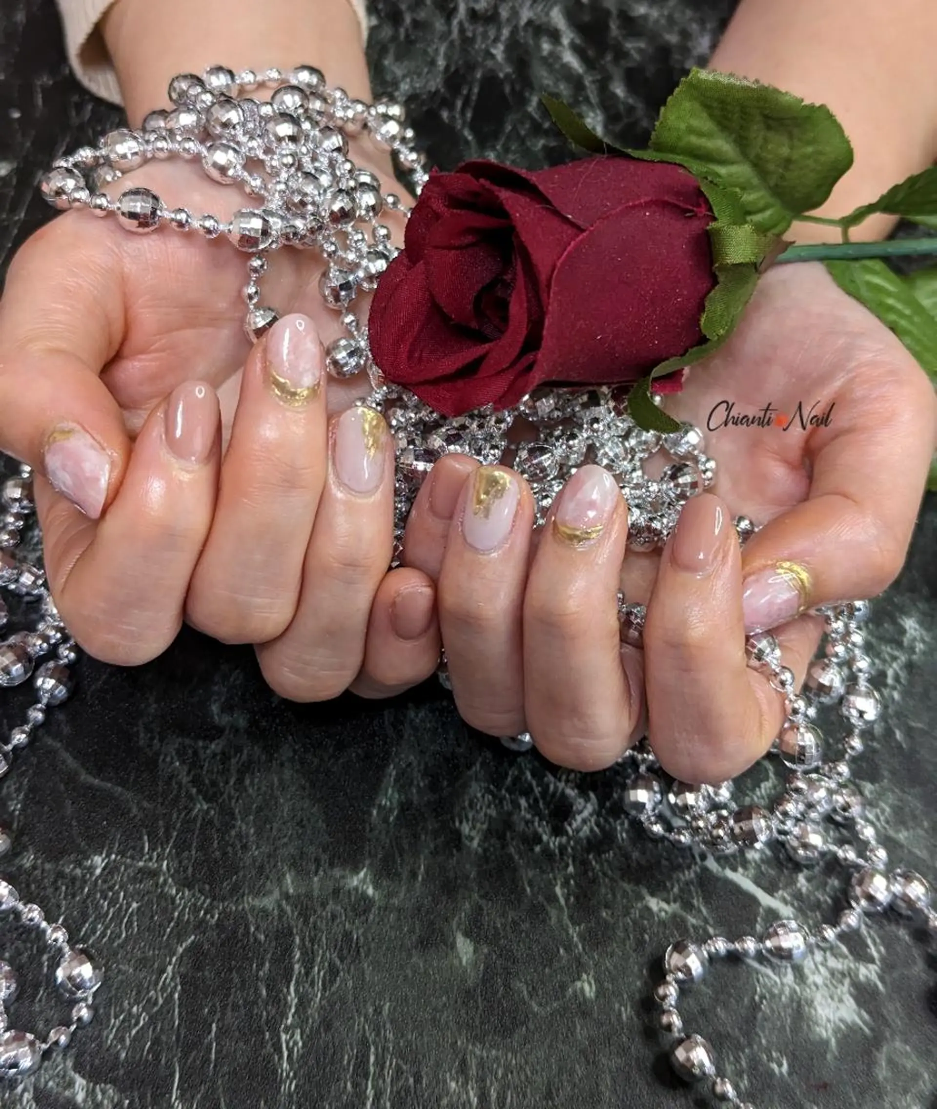 ネイル 大理石ネイル(マーブル) Chianti Nailのネイルデザイン