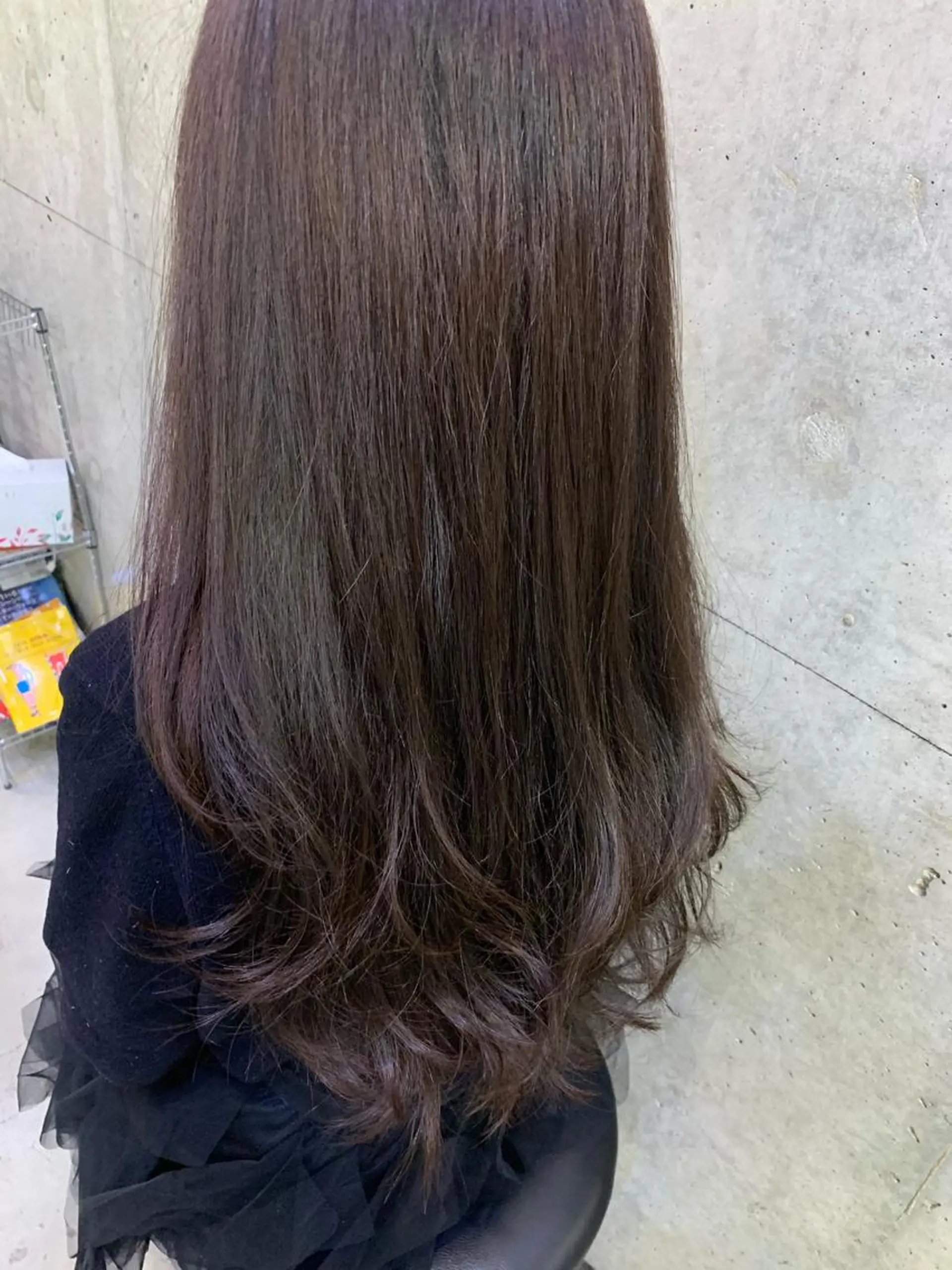 ロング カラー ベージュカラー ピンクカラー ピンクベージュ ラニティック所属・田辺 東陽のヘアスタイル