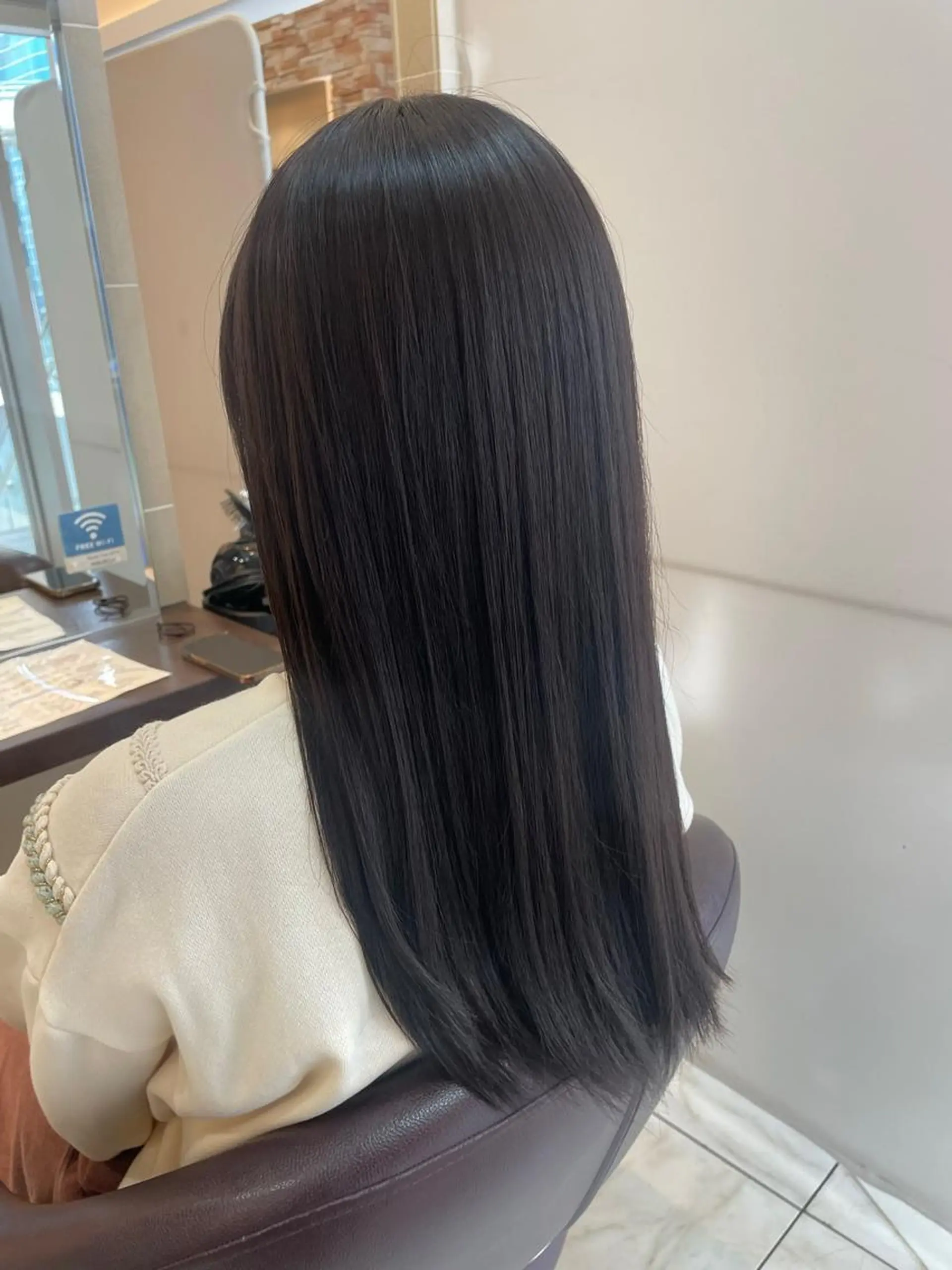 ロング 縮毛矯正 縮毛矯正 トリートメント ✨赤み消し特化✨ 🌻篠崎あずさ🌻のヘアスタイル