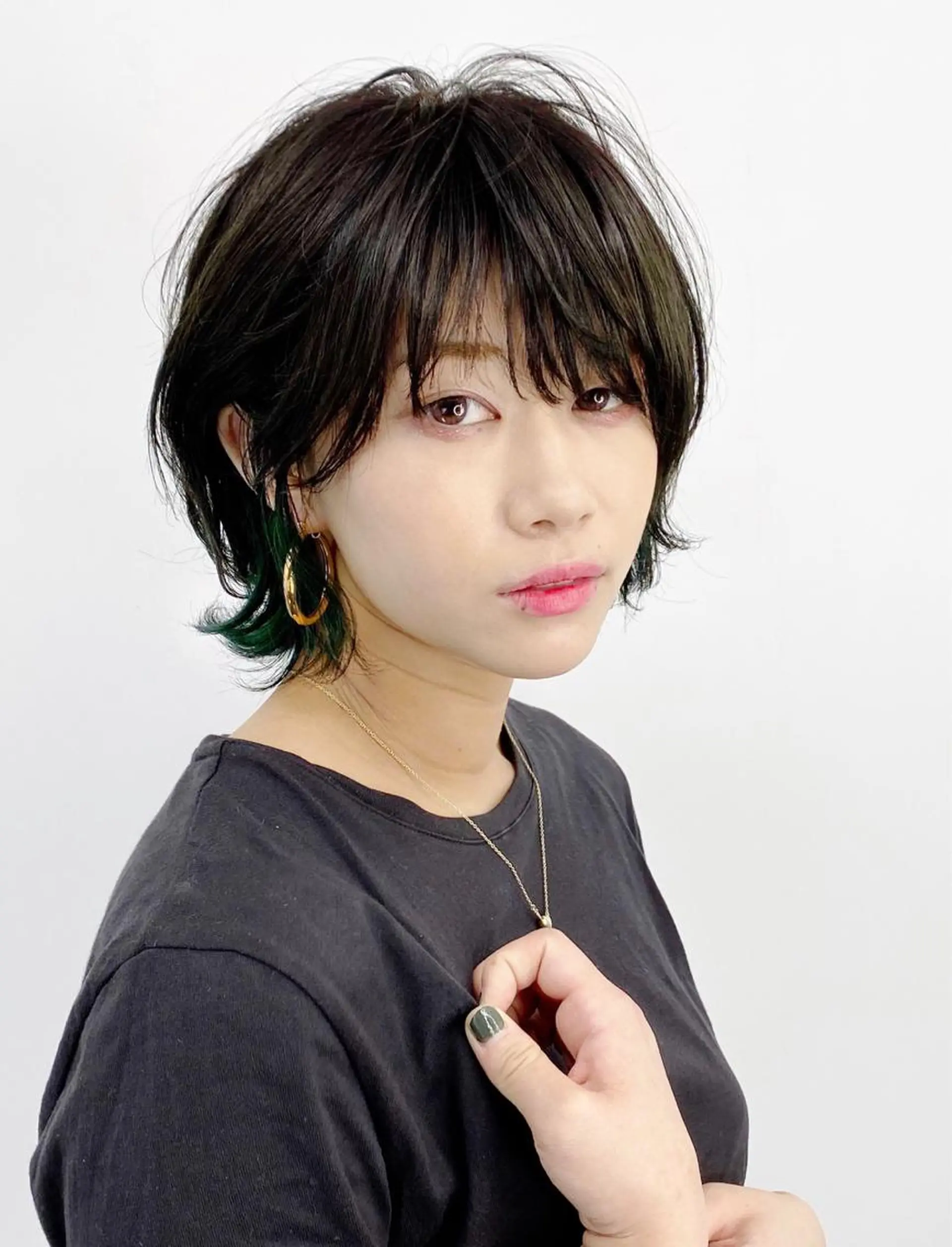 ショート カラー 大橋 拓巳のヘアスタイル