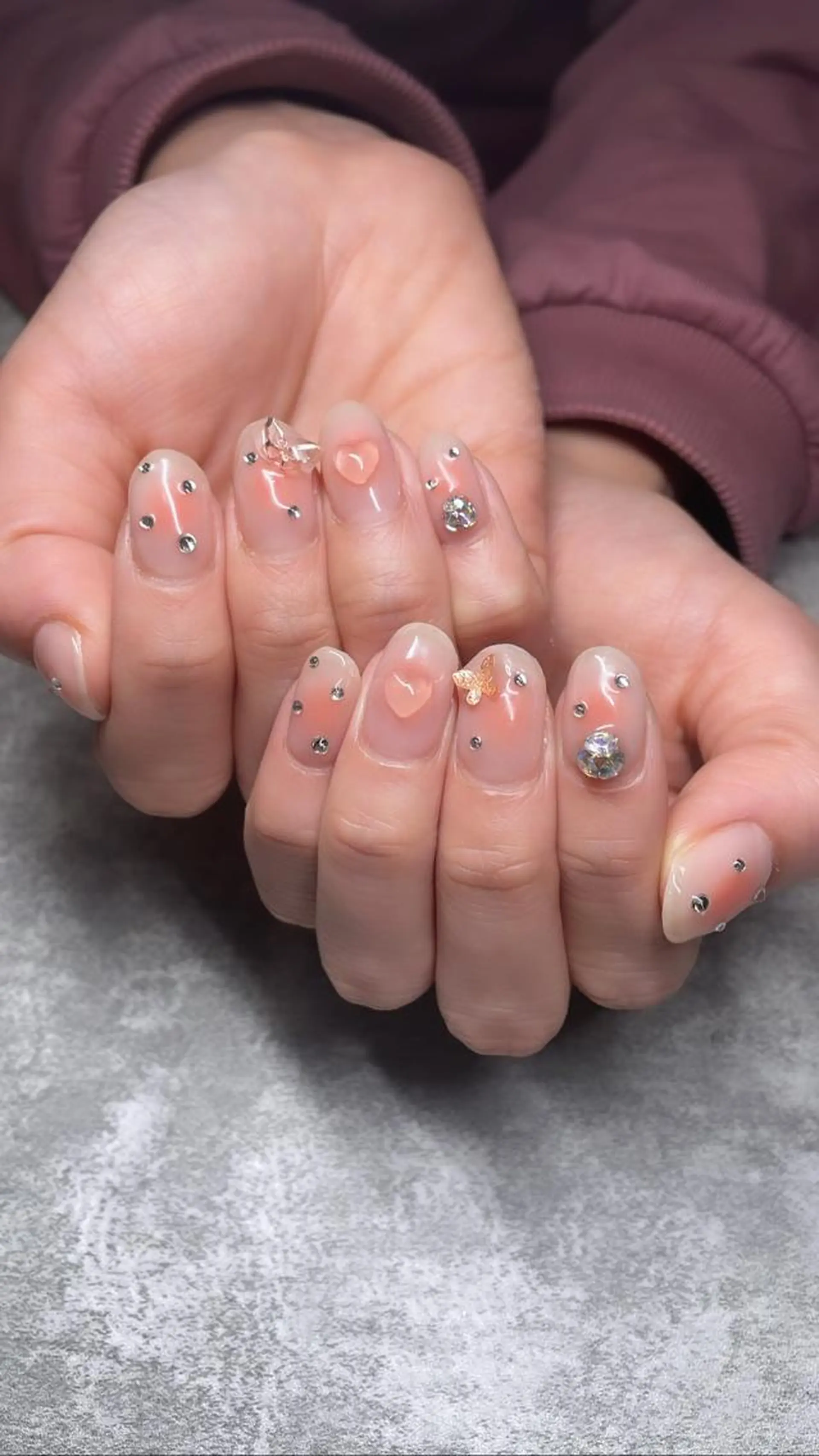 ネイル チークネイル ハンドネイル shark_nail Aのネイルデザイン