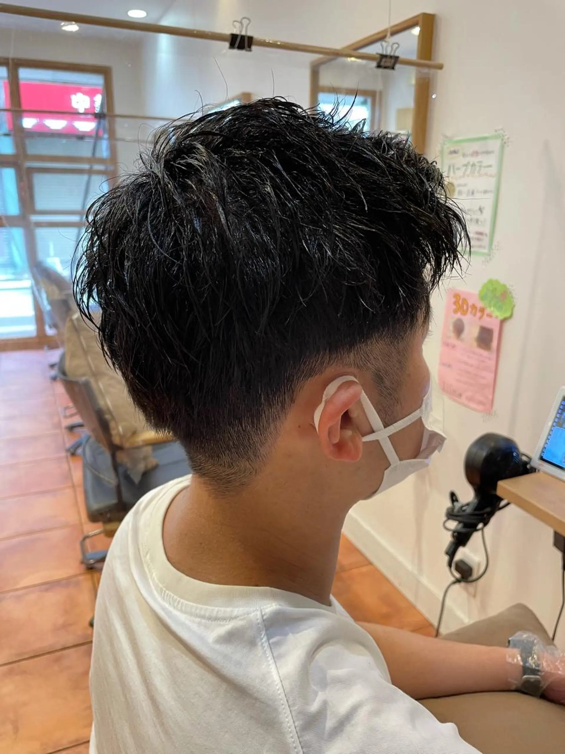メンズ 中田 海斗のヘアスタイル