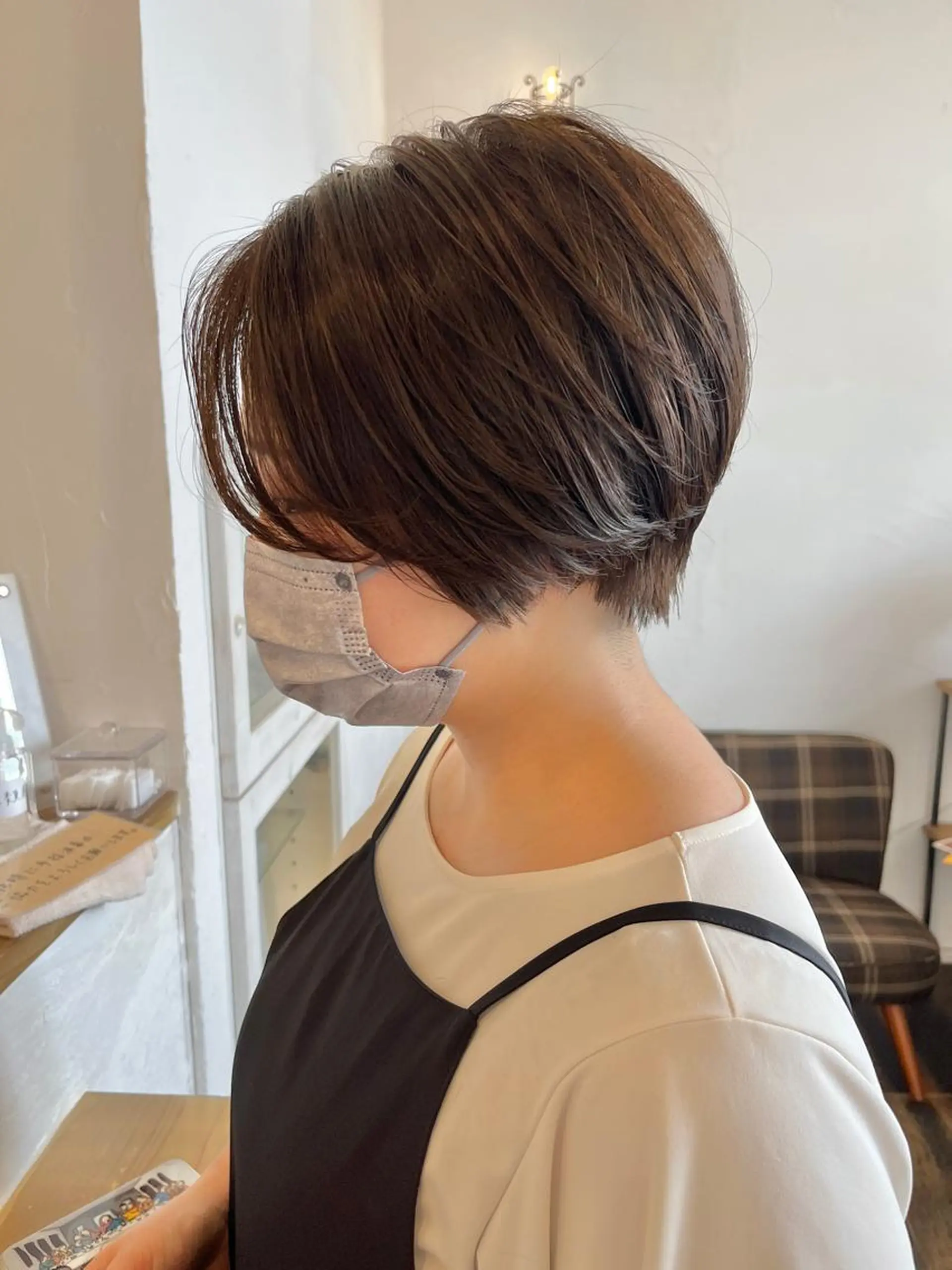 ショート カラー ショートヘア 伊藤ゆかり/髪質改善 /透明感カラーのヘアスタイル