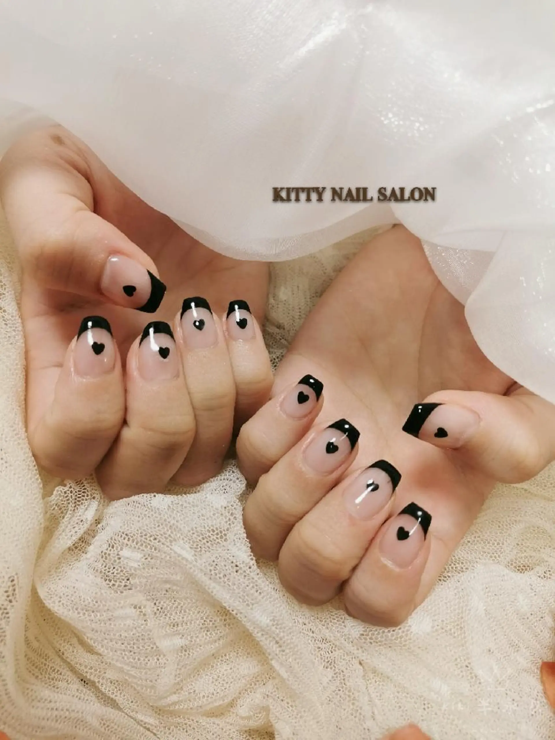 ネイル ホログラムネイル ハンドネイル kitty nail salonのネイルデザイン