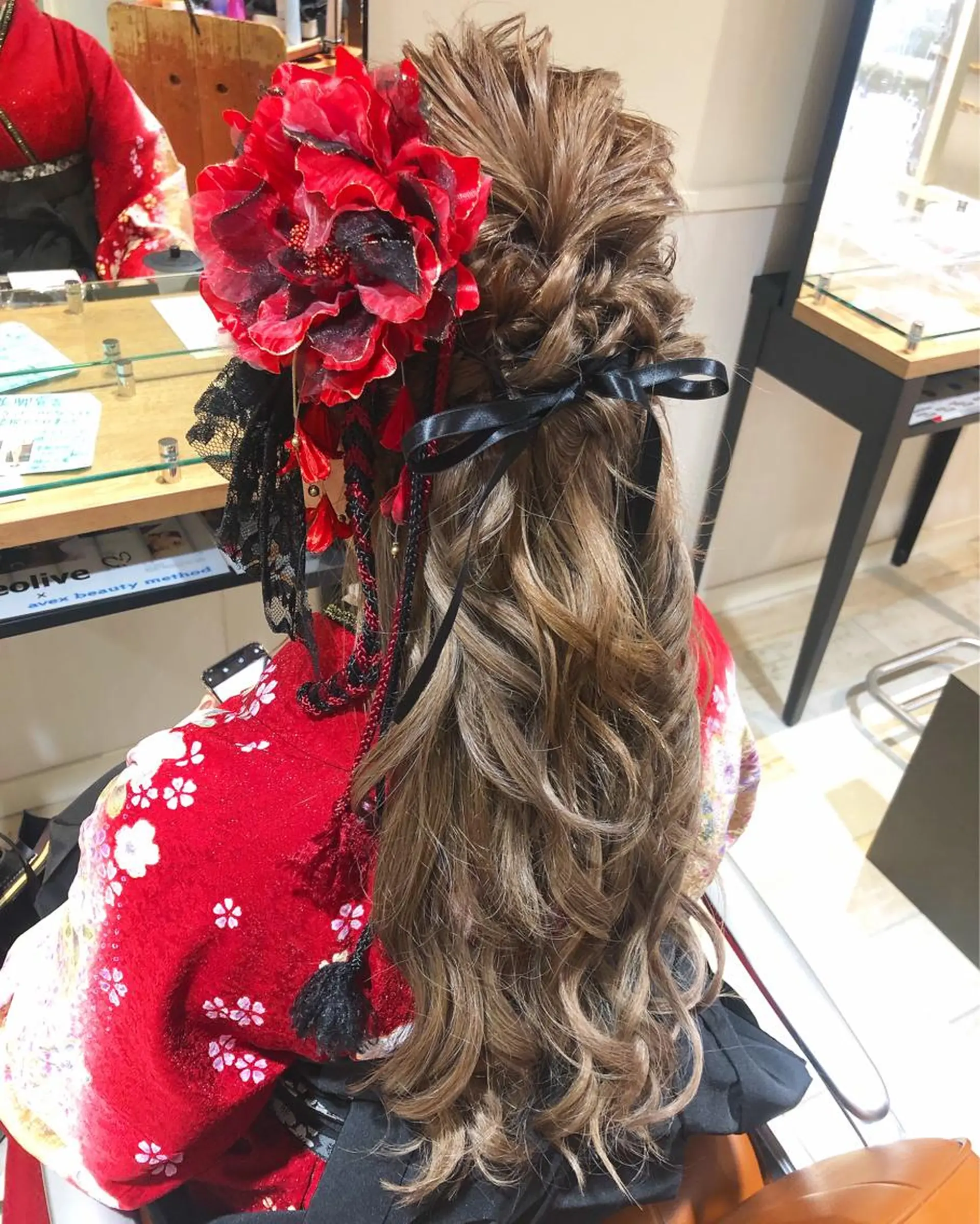 ヘアアレンジ ブリーチ指名 NO1🌈SAKIのヘアスタイル