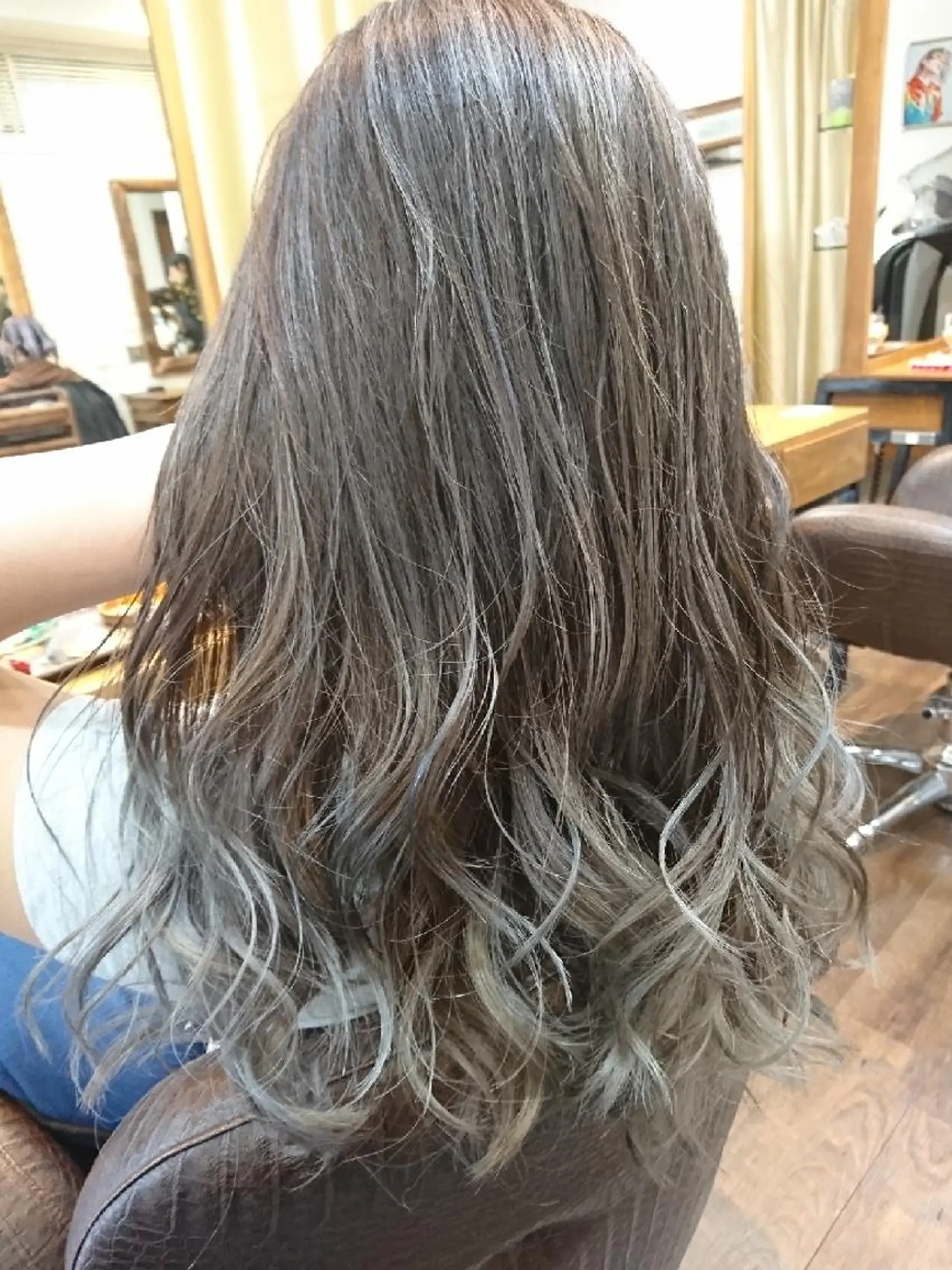 ロング パーマ ヘアアレンジ メンズ カラー メンズハイライト グラデーションカラー ハイライトカラー ハイライト ◆ショート/ボブ/ 髪質改善◆松本尚弥のヘアスタイル