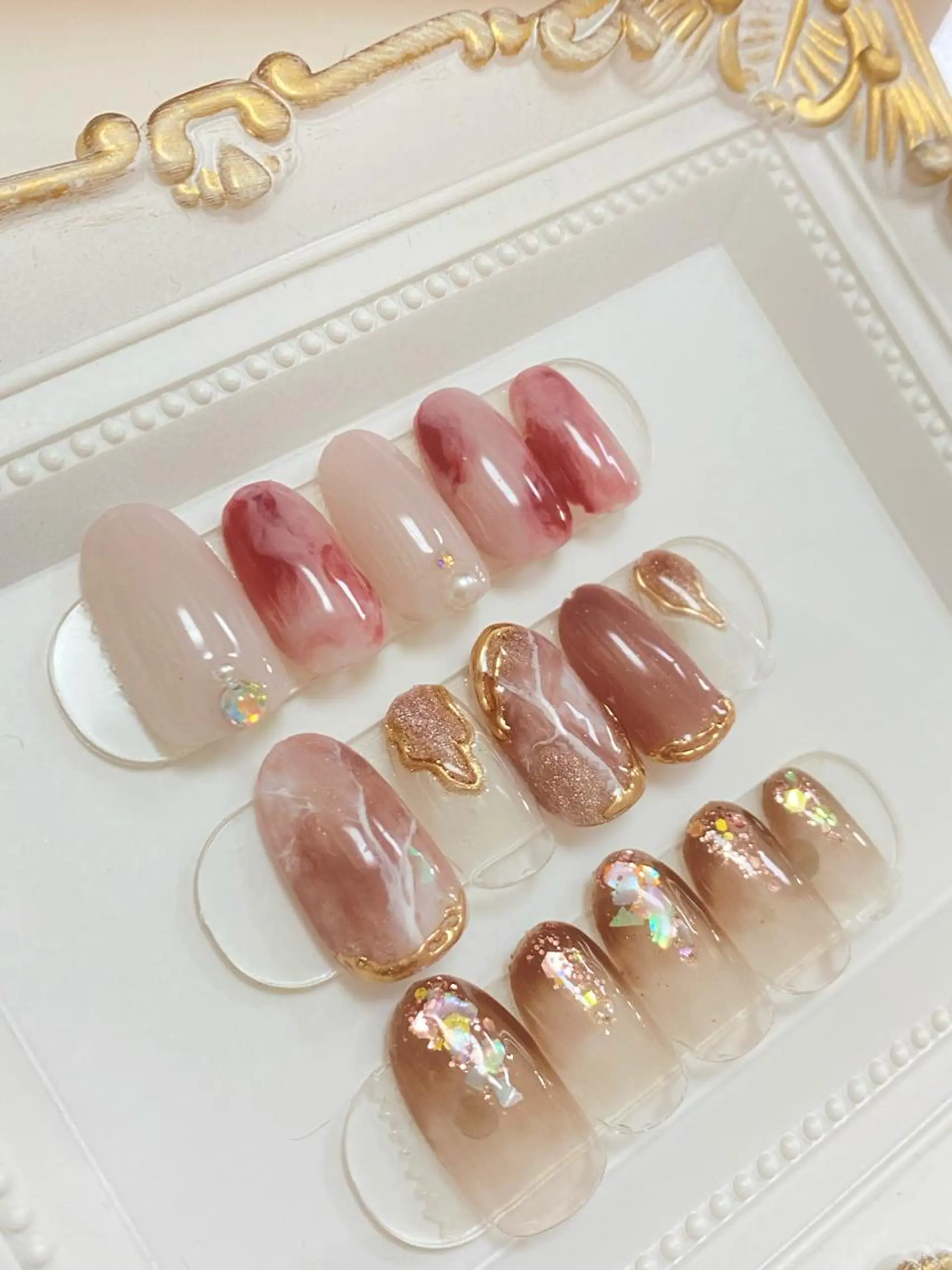 ネイル ハンドネイル Re:Ø nail 🩵TSUJIのネイルデザイン