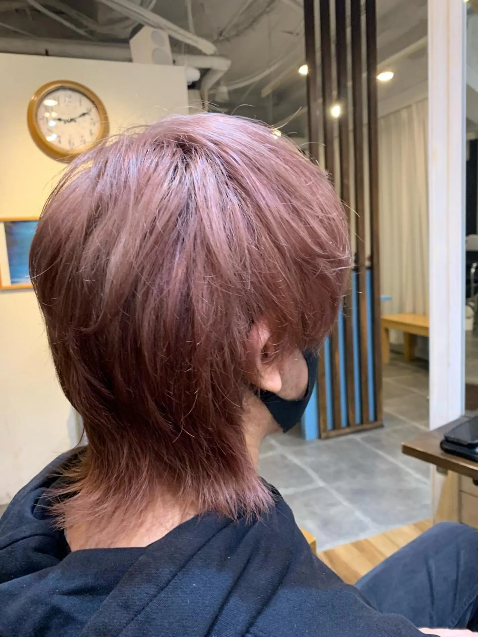 ショート カット ヘアカラー トリートメント CECIL hair なんば店所属・メンズパーマ 艶髪☆店長☆有馬のヘアスタイル